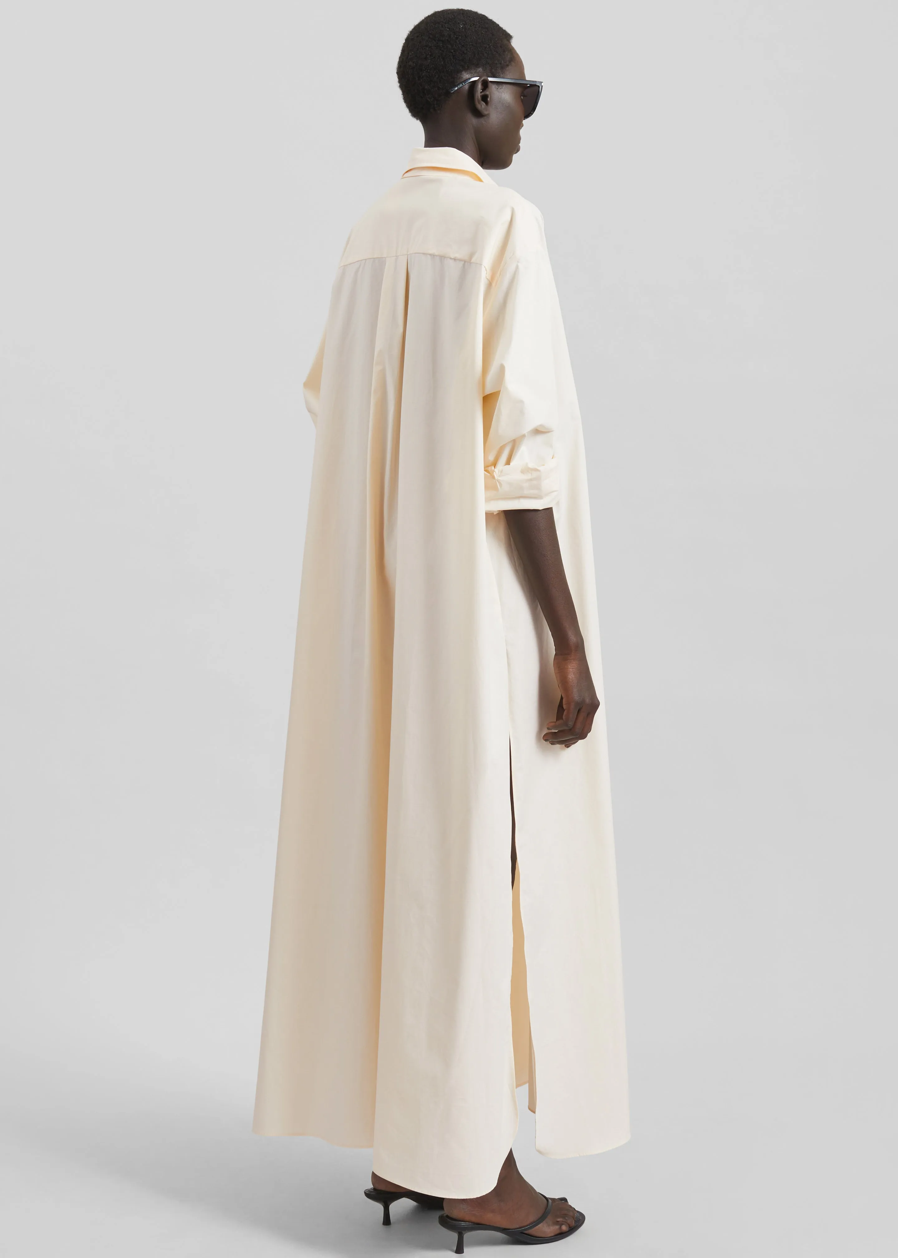 Avery Shirt Dress - Light Peach sold by Frankie Shop product image thumbnail 5