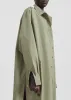 Avery Shirt Dress - Pale Olive sold by Frankie Shop