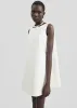 Cersay Mini Trapeze Dress - Ivory sold by Frankie Shop