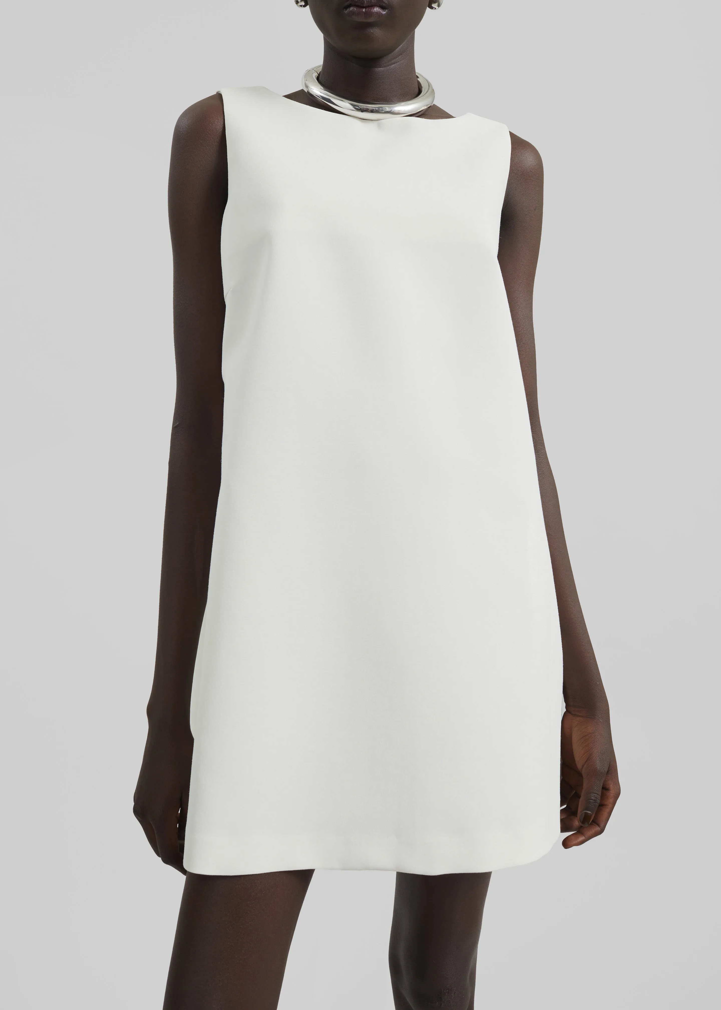 Cersay Mini Trapeze Dress - Ivory sold by Frankie Shop product image thumbnail 3