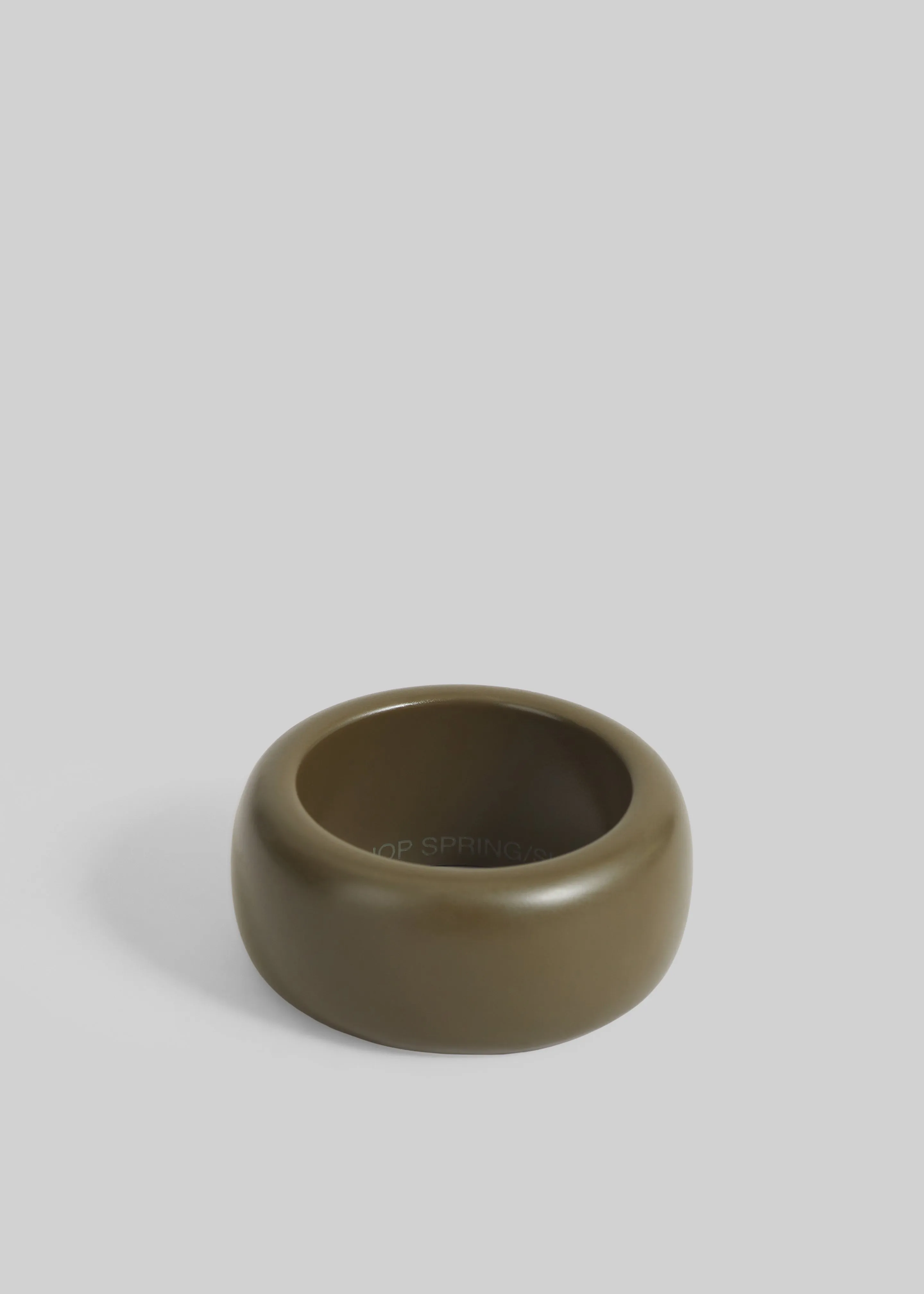 TFS Matte Bangle - Moss Green sold by Frankie Shop product image thumbnail 2