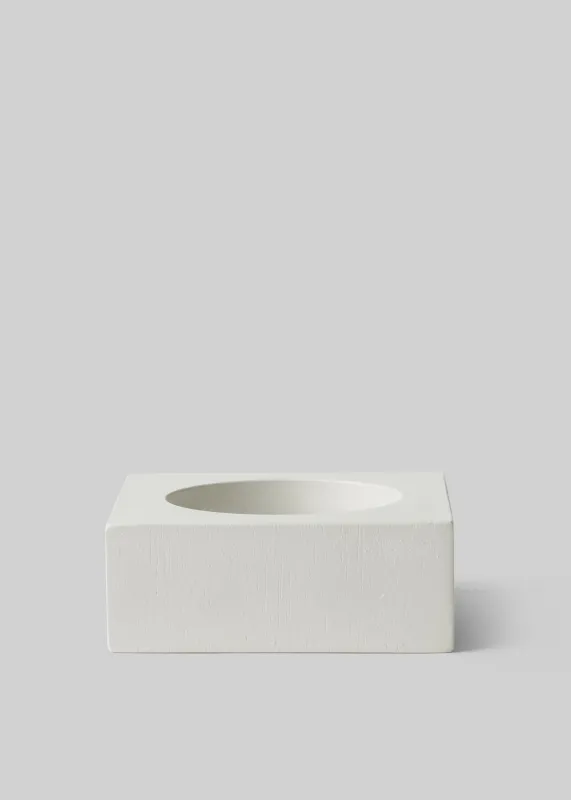 Romie Objetti x The Frankie Shop Chunky Square Bangle - Cement sold by Frankie Shop