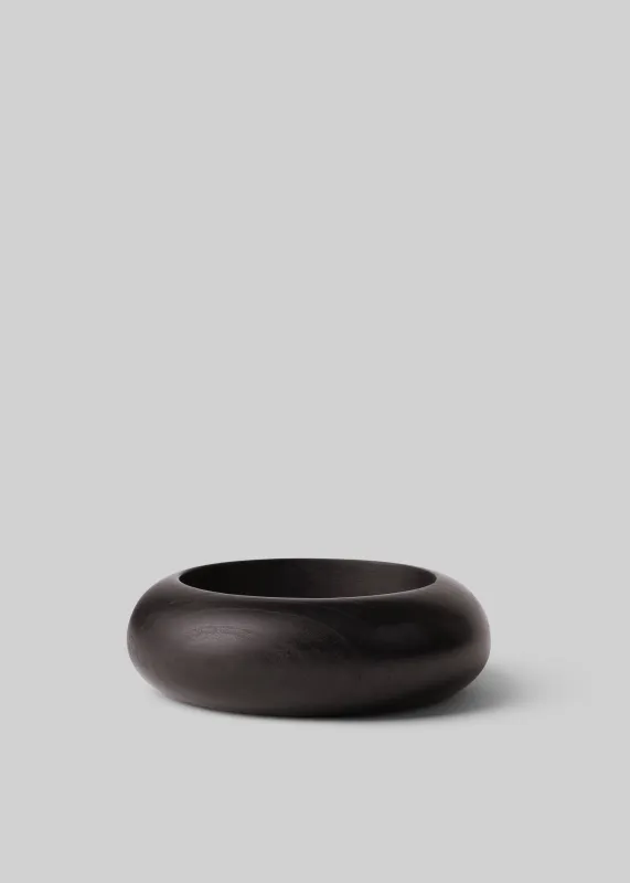 Romie Objetti x The Frankie Shop Round Bangle - Dark Brown sold by Frankie Shop