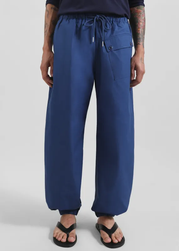 Darien Cotton Joggers - Cobalt sold by Frankie Shop