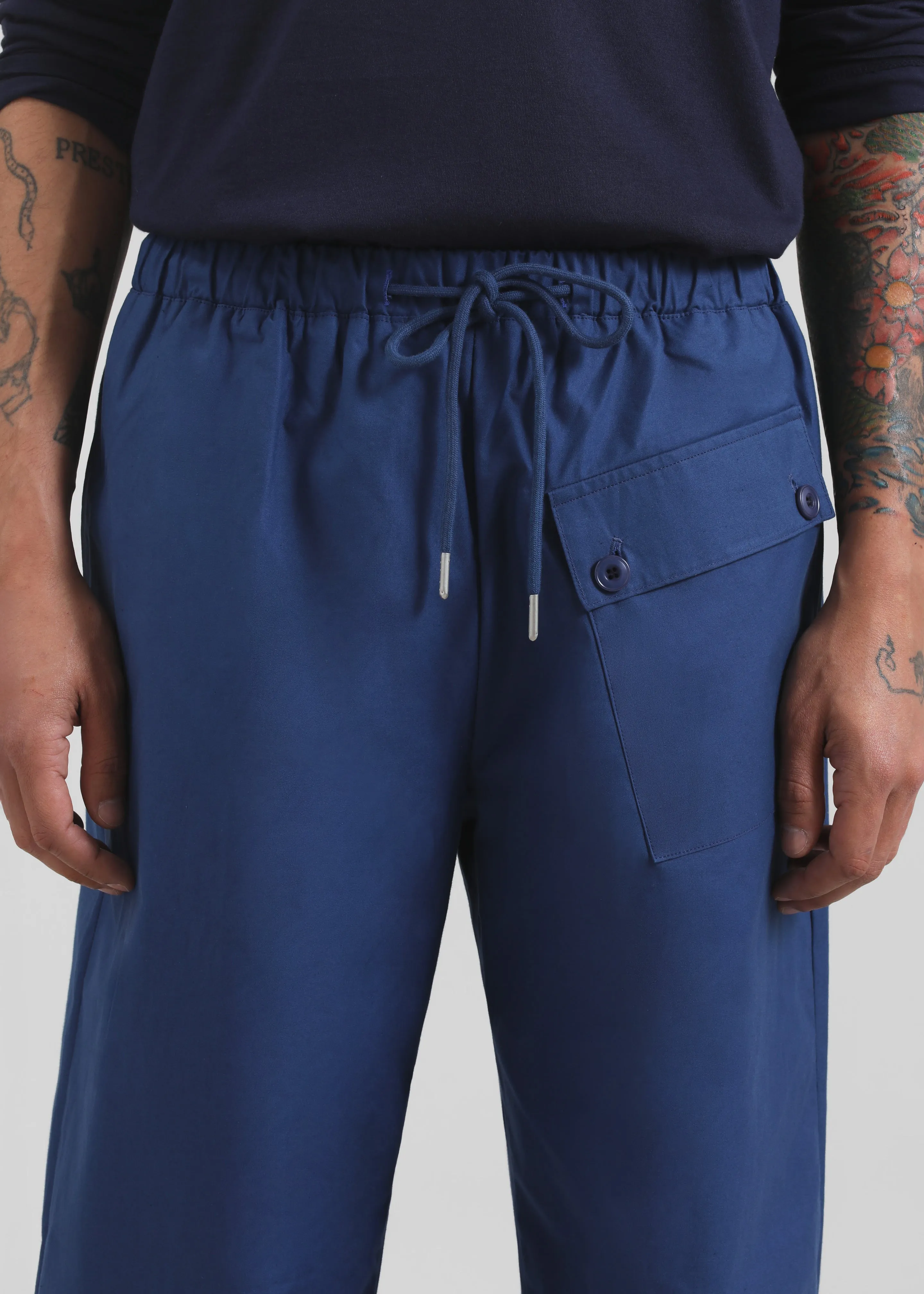 Darien Cotton Joggers - Cobalt sold by Frankie Shop product image thumbnail 2