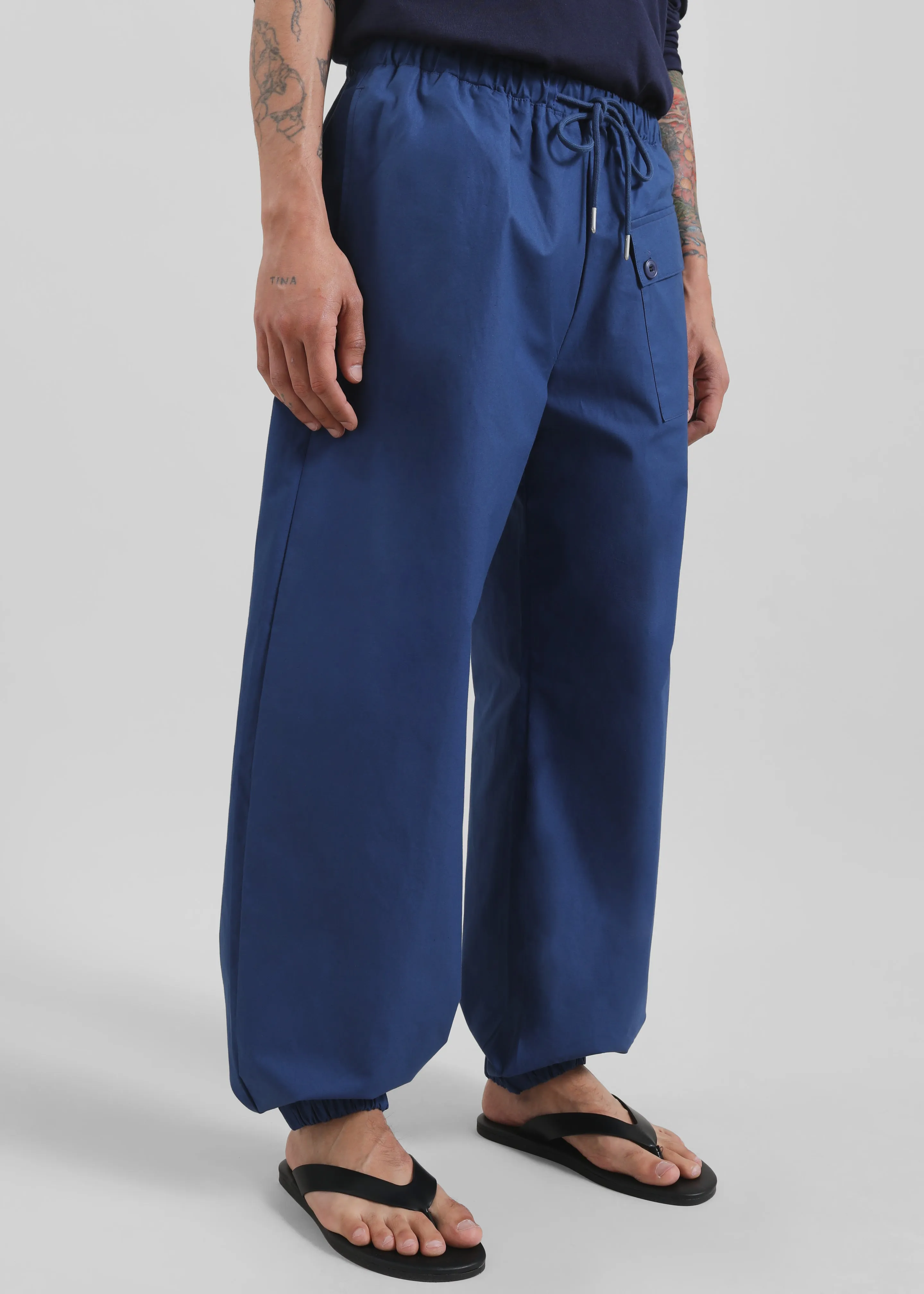 Darien Cotton Joggers - Cobalt sold by Frankie Shop product image thumbnail 4