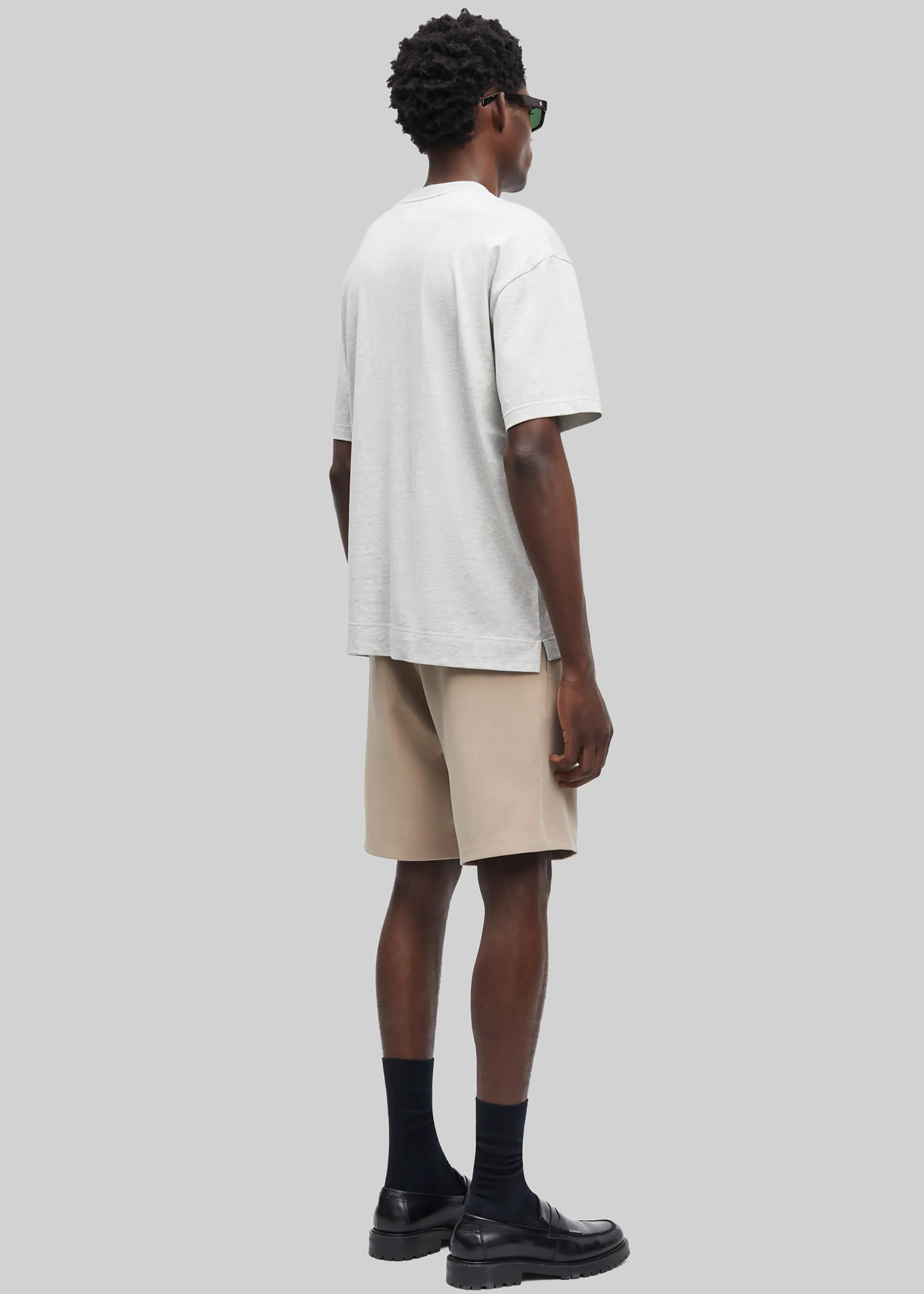 Samsøe Samsøe Saparker T-Shirt - Moonstruck Melange sold by Frankie Shop product image thumbnail 4