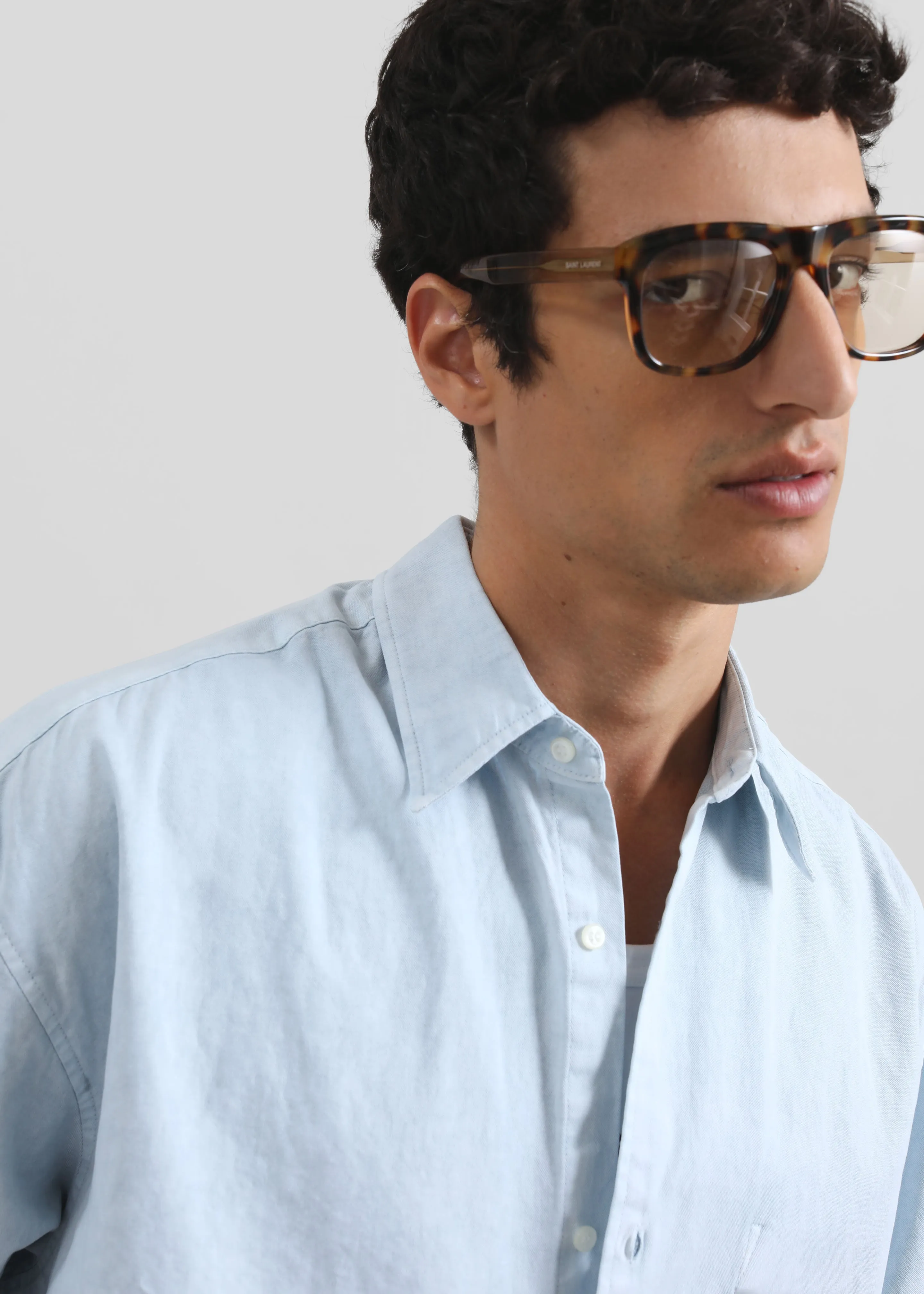 Havre Button Down Shirt - Pale Blue sold by Frankie Shop product image thumbnail 2