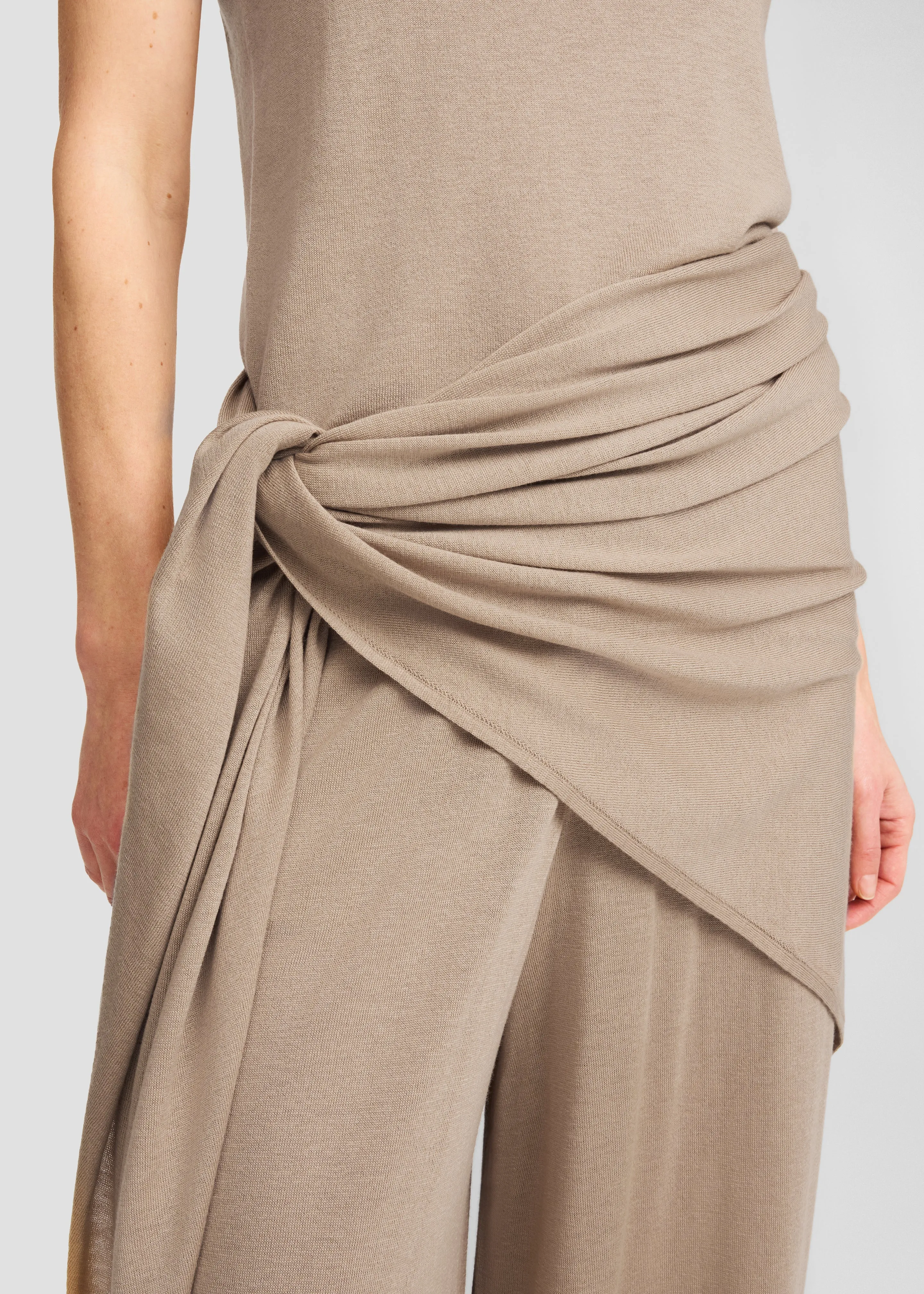 By Malene Birger Dorothea Scarf - Dark Sand sold by Frankie Shop product image thumbnail 2