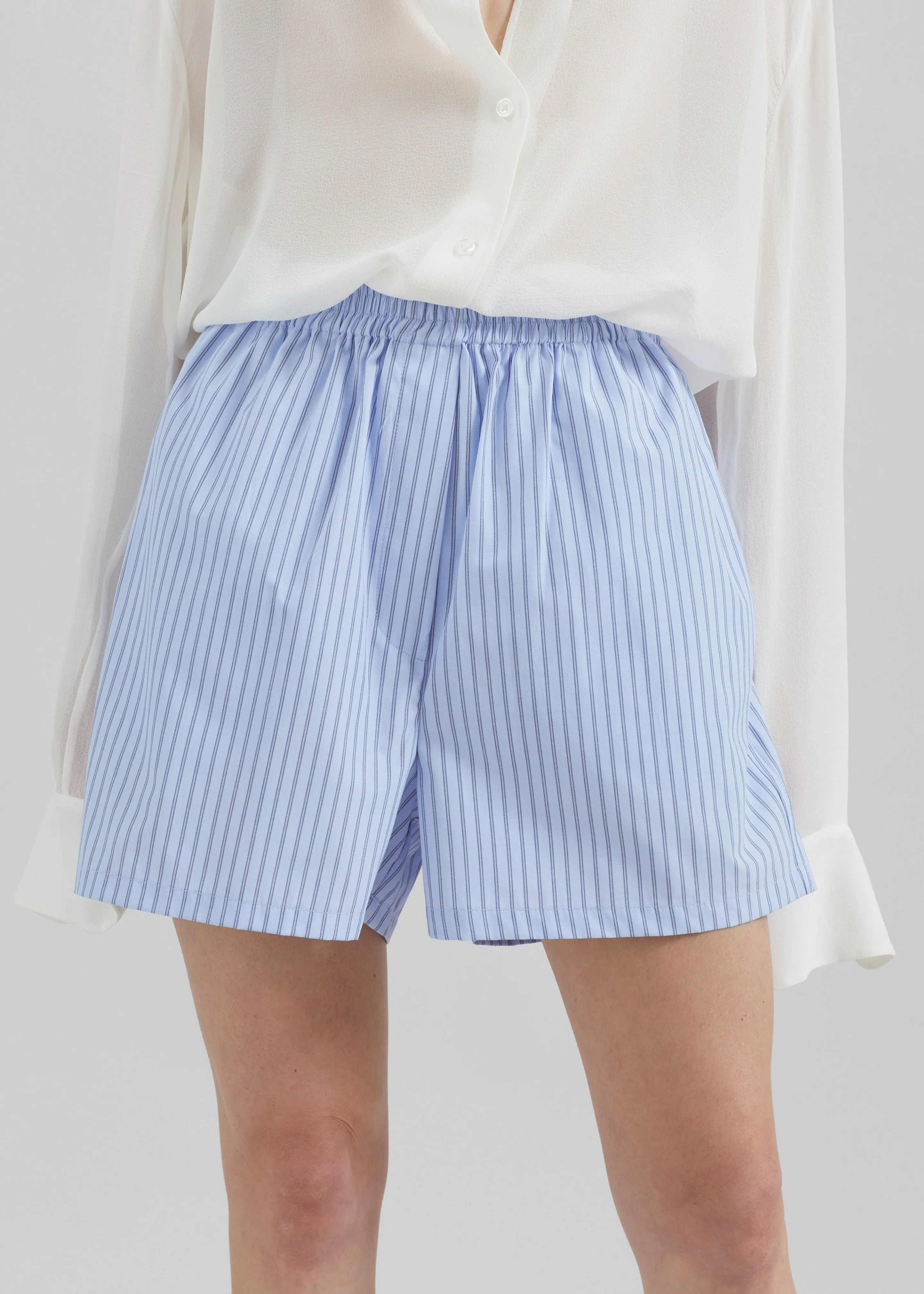 Sorso Boxer Shorts - Blue Stripe sold by Frankie Shop product image thumbnail 2