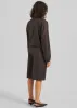 Loulou de Saison Zyla Stand Collar Jacket - Grizzly sold by Frankie Shop