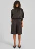 Loulou de Saison Zyla Stand Collar Jacket - Grizzly sold by Frankie Shop