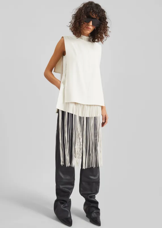 Sportmax Soraia Top - Latte sold by Frankie Shop