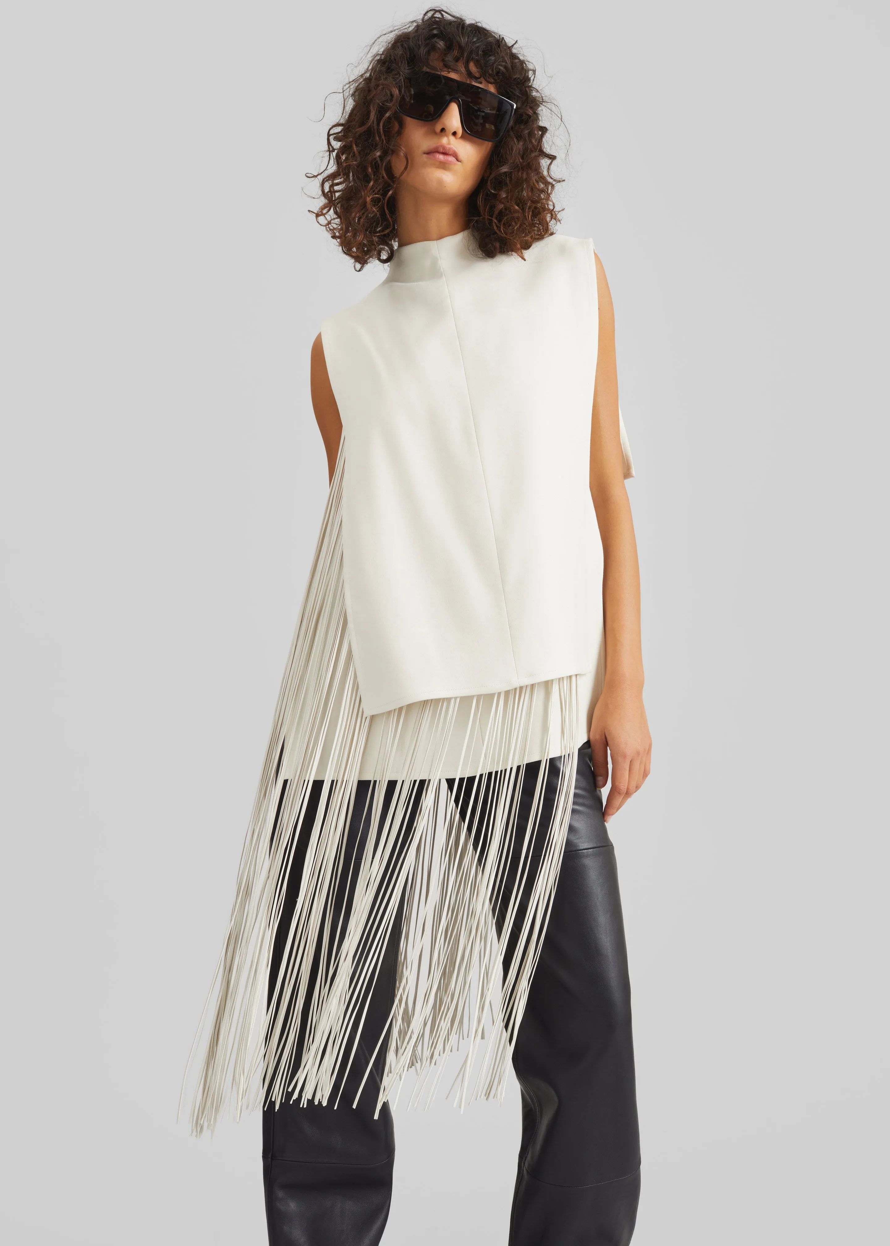 Sportmax Soraia Top - Latte sold by Frankie Shop product image thumbnail 2