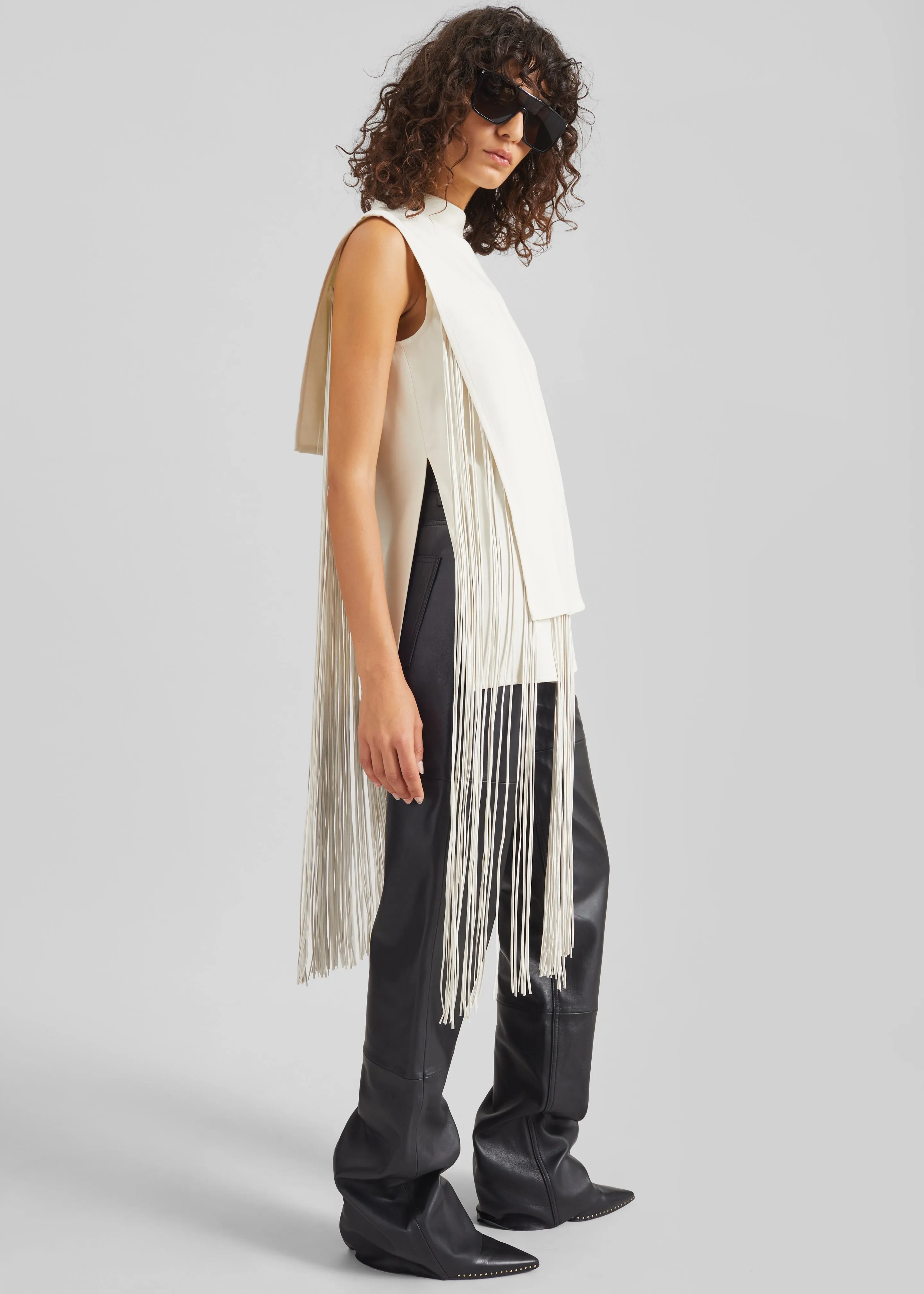 Sportmax Soraia Top - Latte sold by Frankie Shop product image thumbnail 3