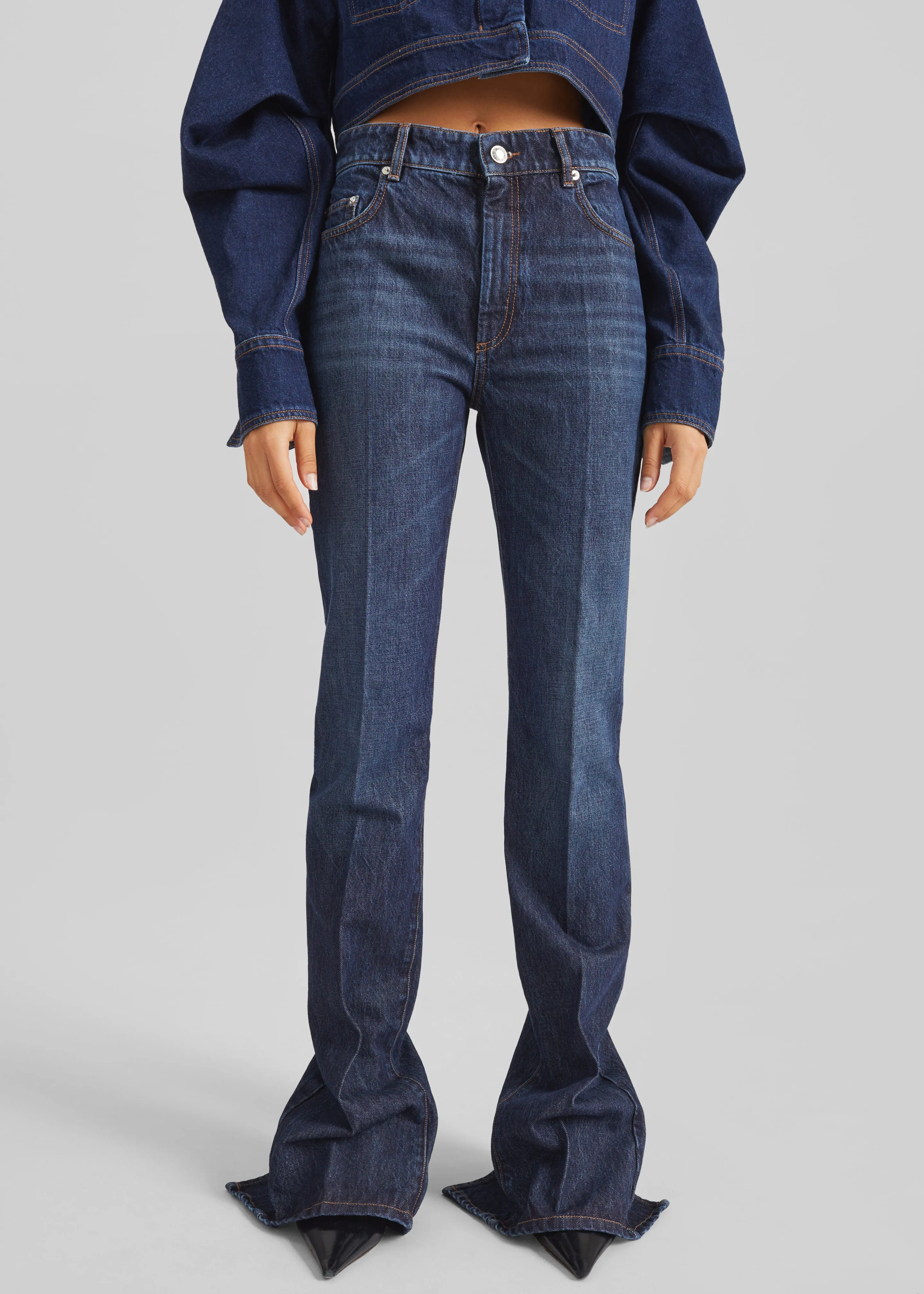 Sportmax Spigola Denim Pants - Midnight Blue sold by Frankie Shop product image thumbnail 5