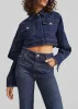 Sportmax Sir Denim Jacket - Midnight Blue sold by Frankie Shop