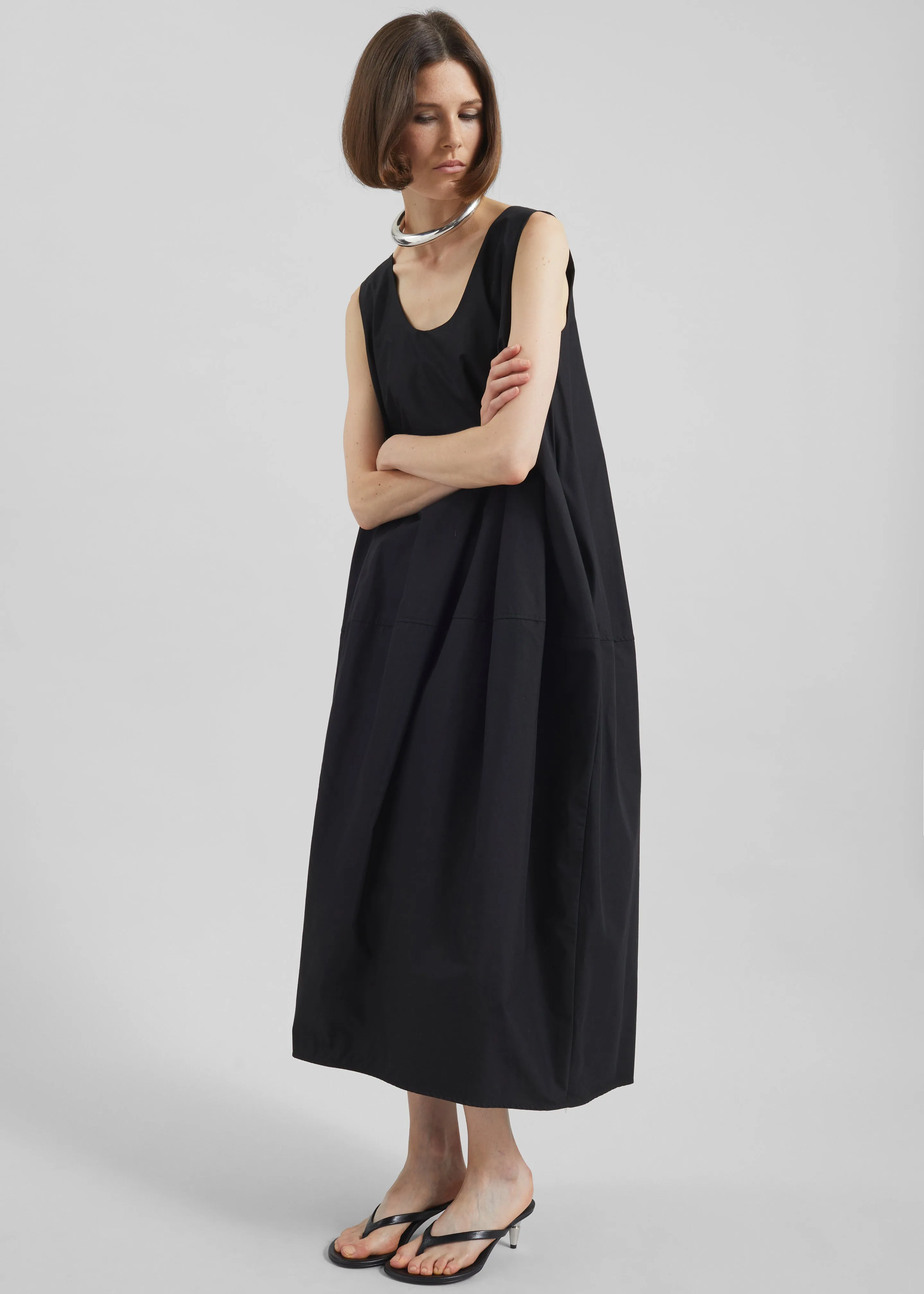Delane Cocoon Dress - Black sold by Frankie Shop product image thumbnail 3