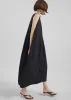 Delane Cocoon Dress - Black sold by Frankie Shop