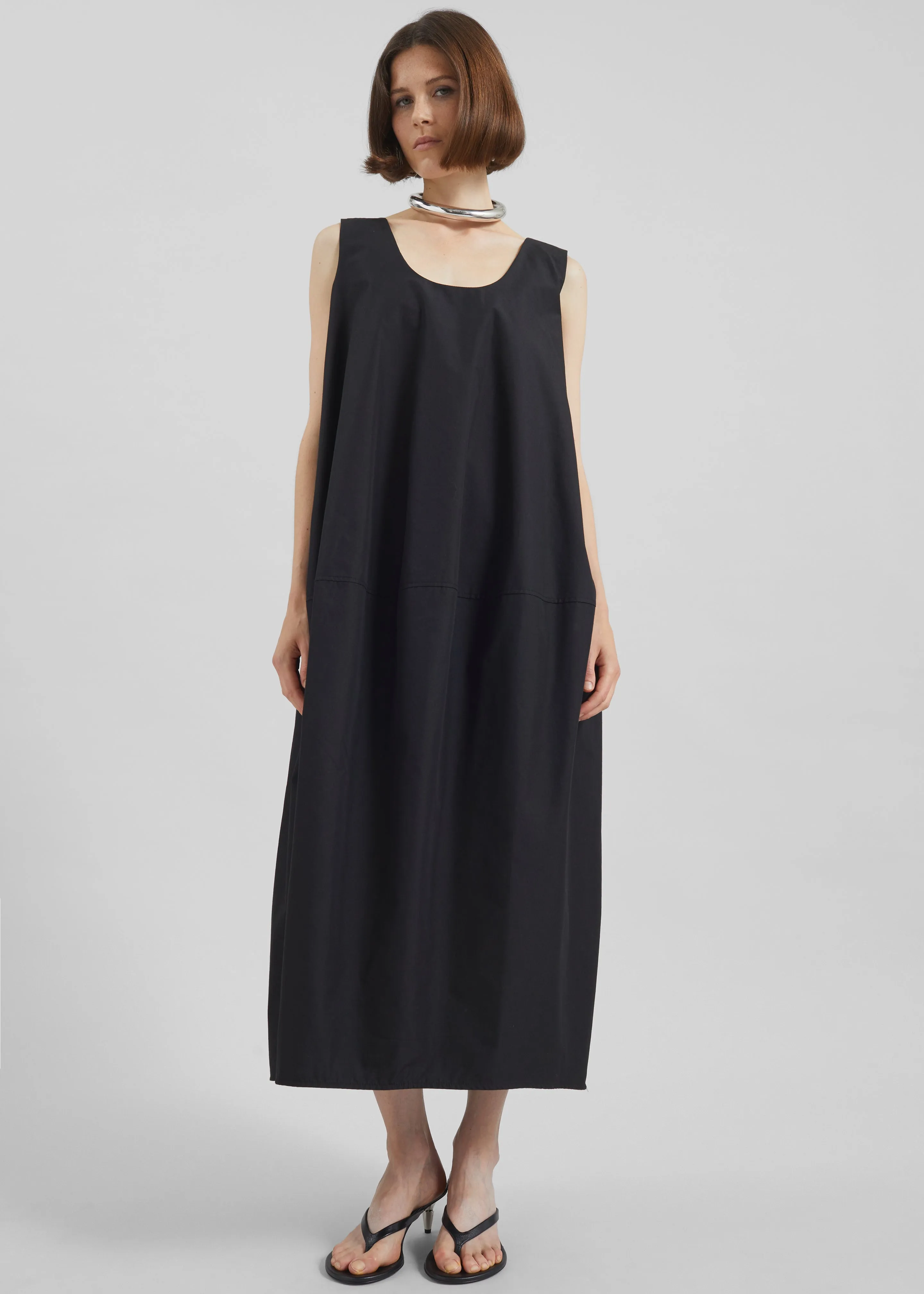 Delane Cocoon Dress - Black sold by Frankie Shop