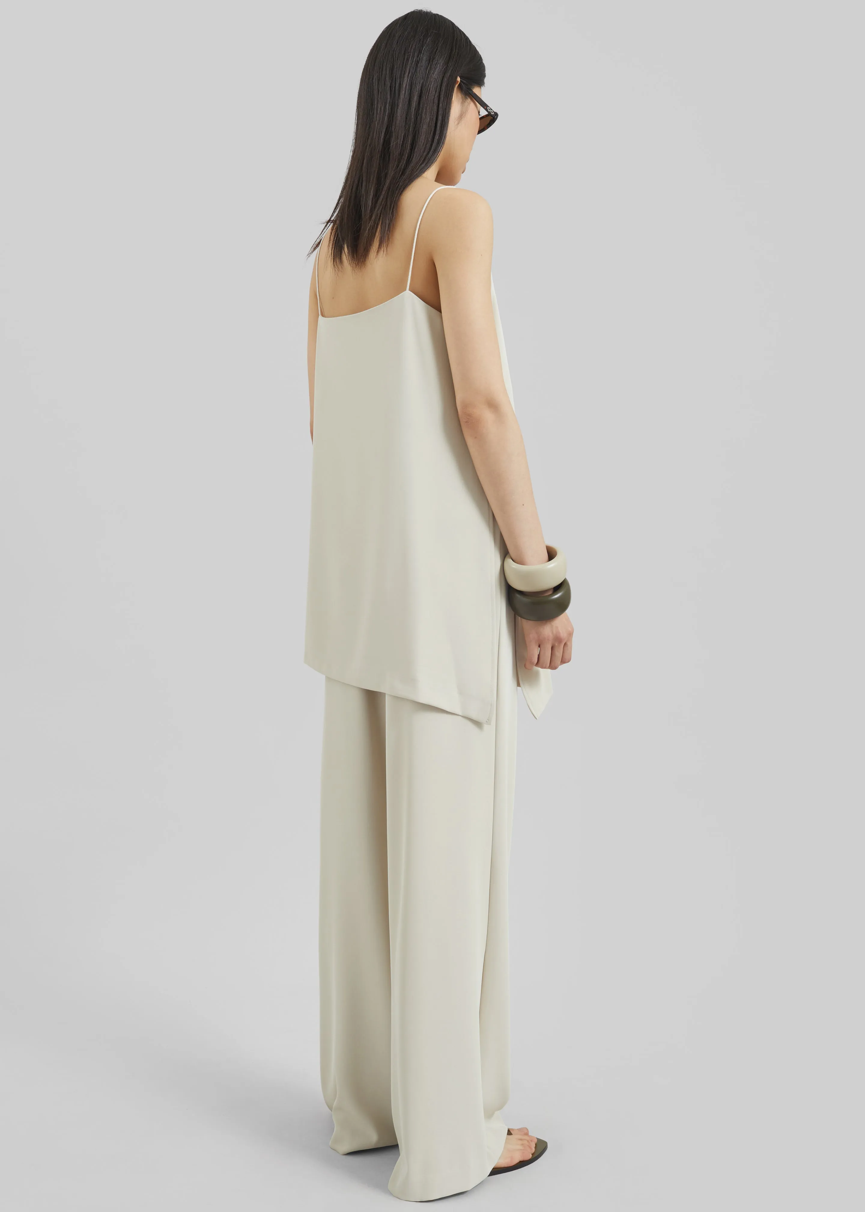 Celano Fluid Wide Pants - Light Beige sold by Frankie Shop product image thumbnail 5