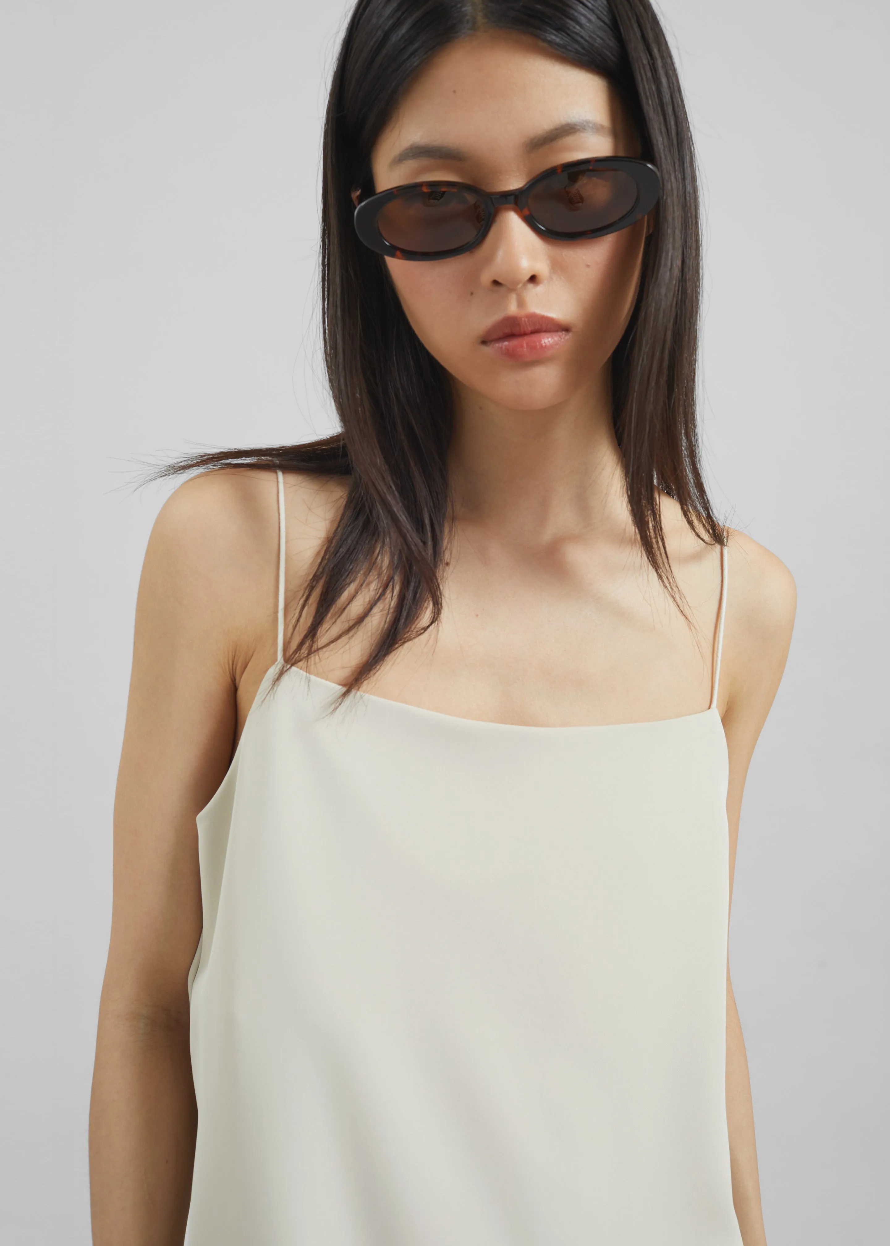 Celano Slit Asymmetric Top - Light Beige sold by Frankie Shop product image thumbnail 2