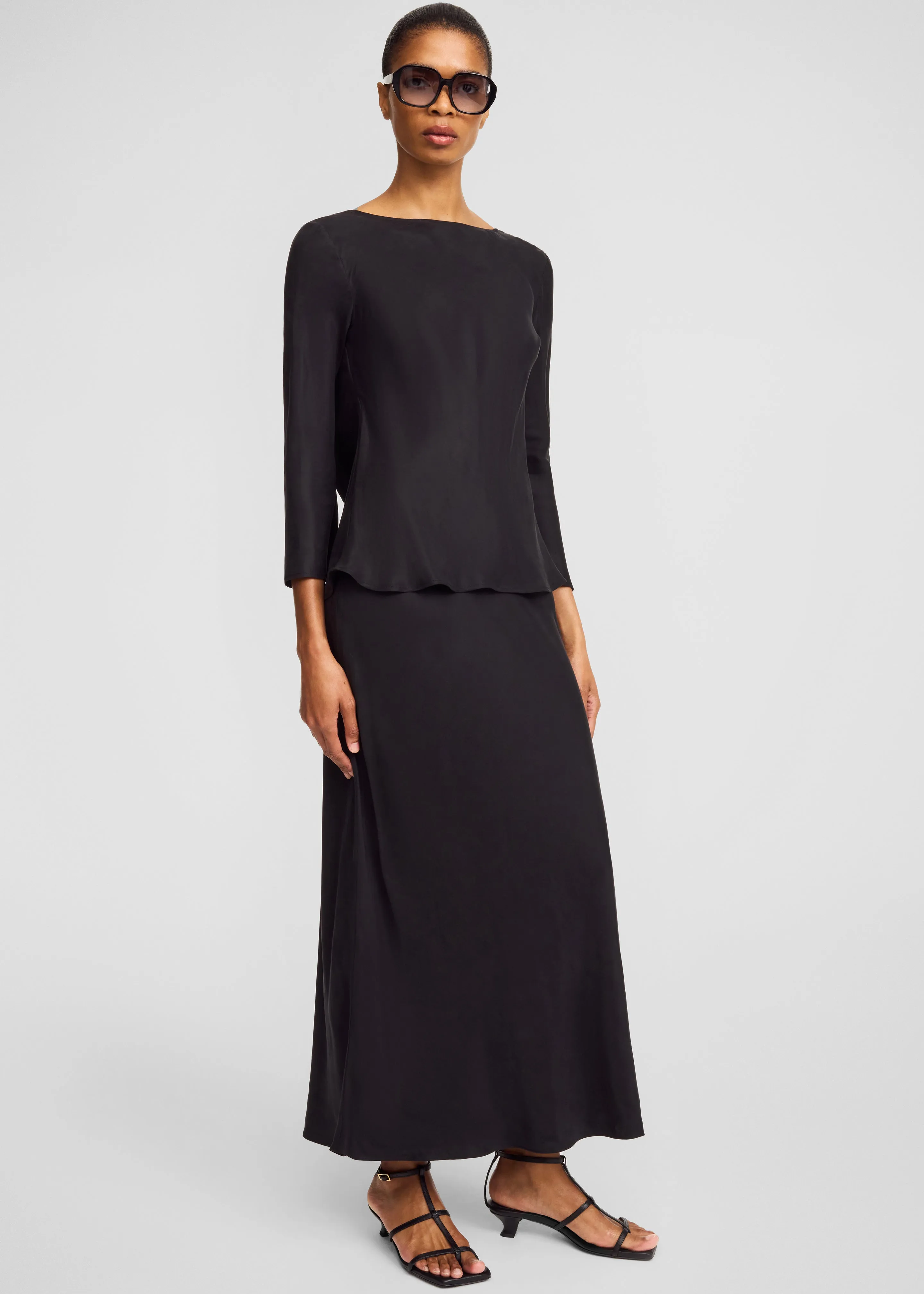 By Malene Birger Laura Top - Black sold by Frankie Shop product image thumbnail 2