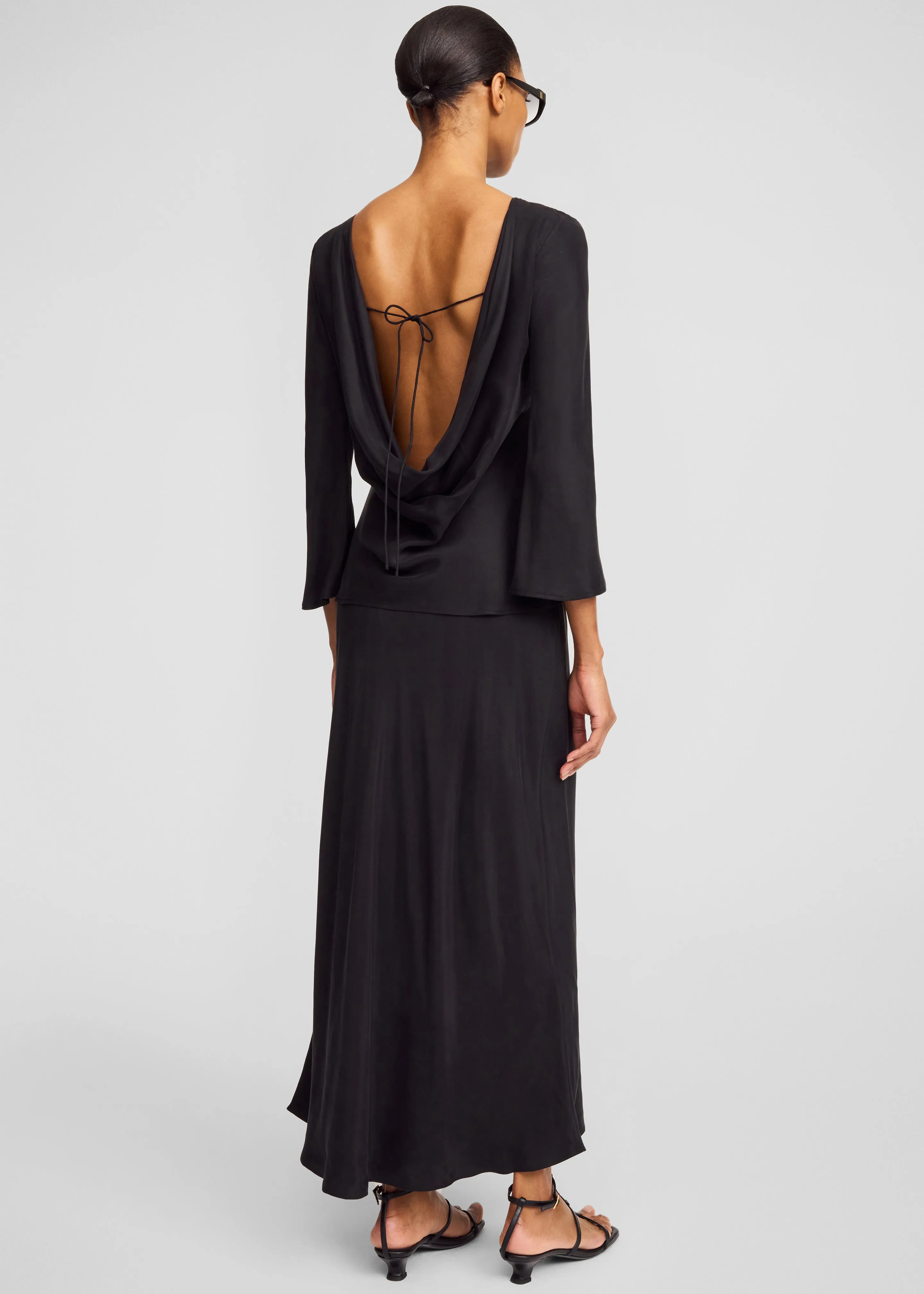 By Malene Birger Laura Top - Black sold by Frankie Shop product image thumbnail 4