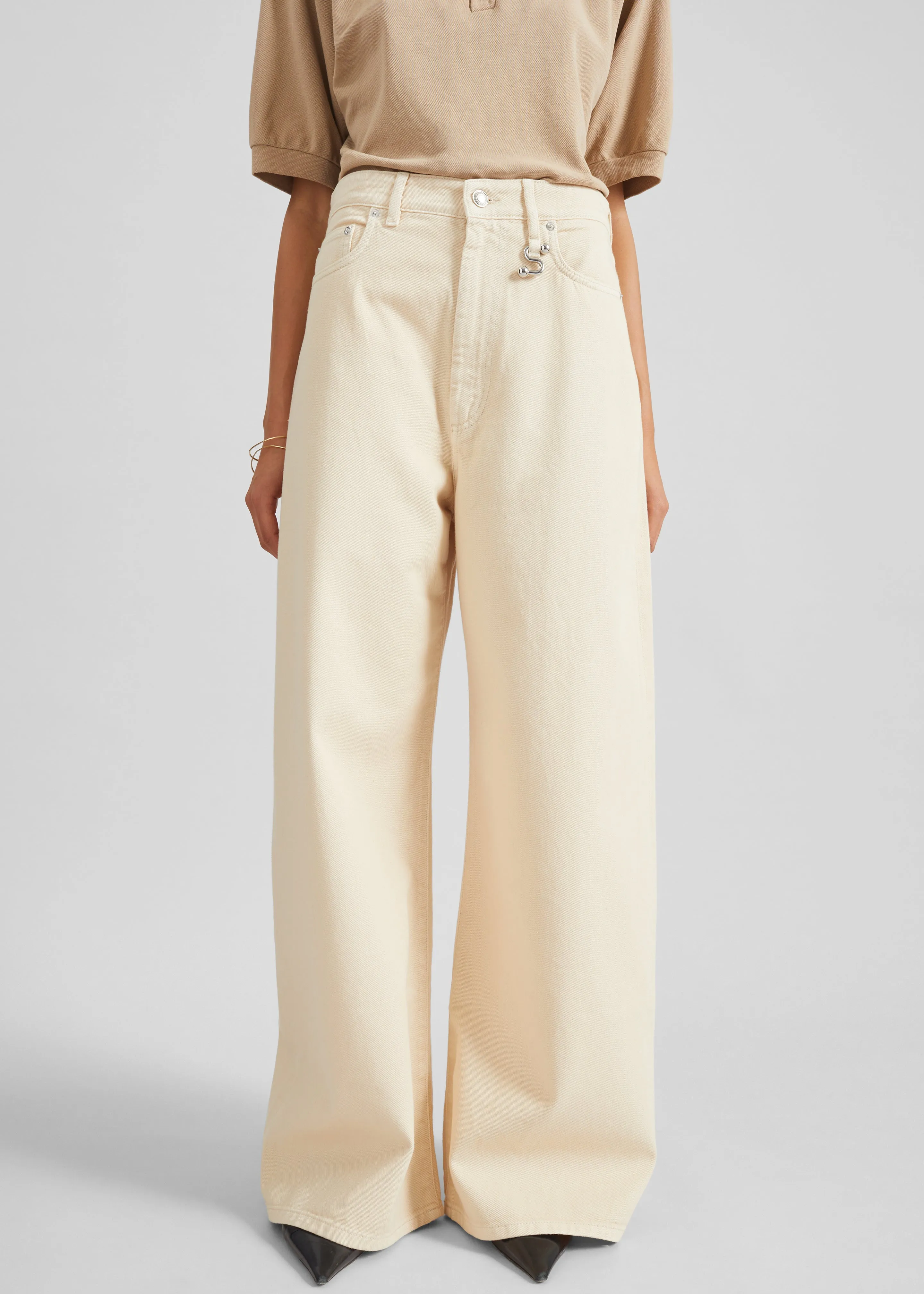 Sportmax Siamese Pants - Avorio sold by Frankie Shop product image thumbnail 2