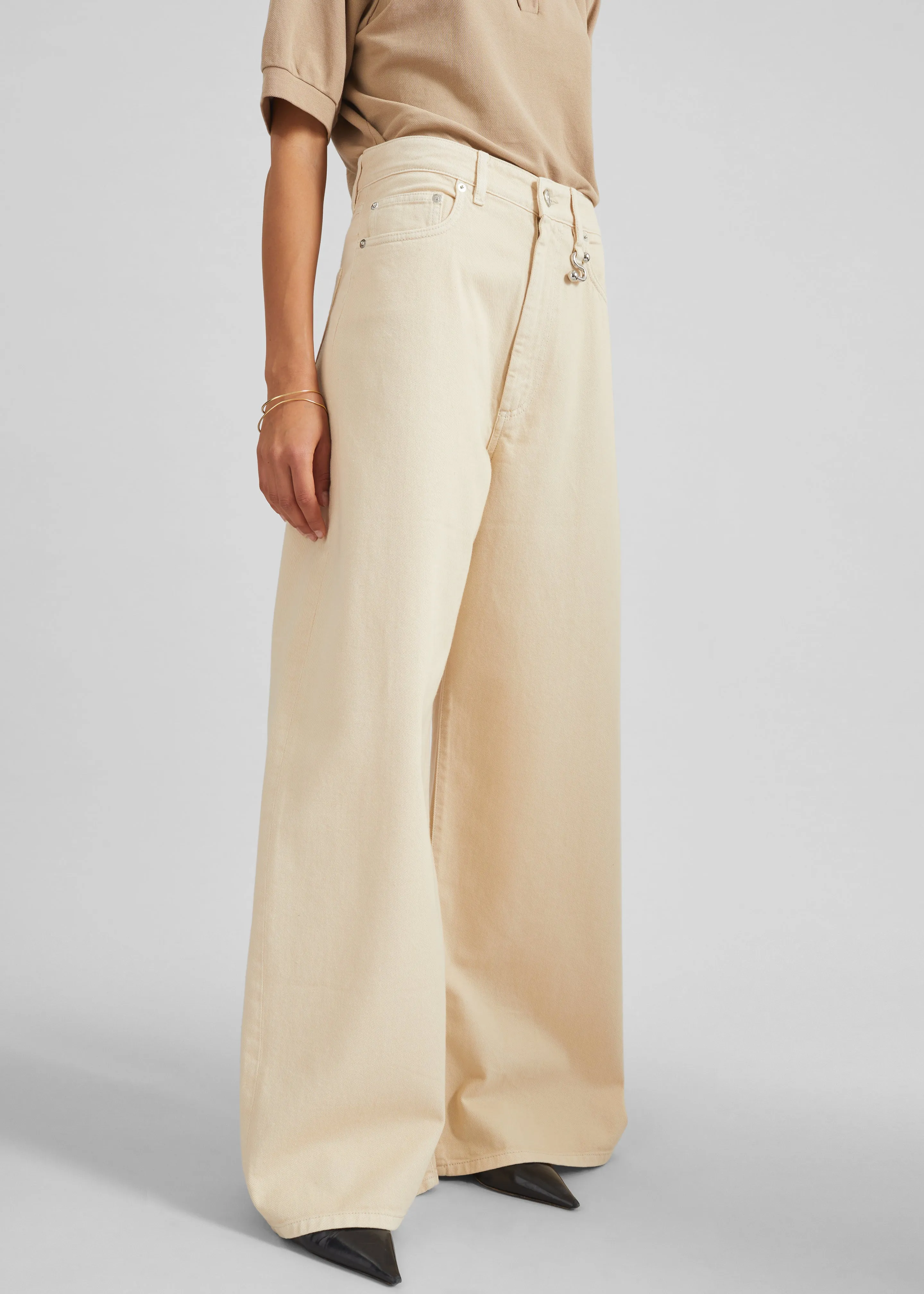 Sportmax Siamese Pants - Avorio sold by Frankie Shop product image thumbnail 5