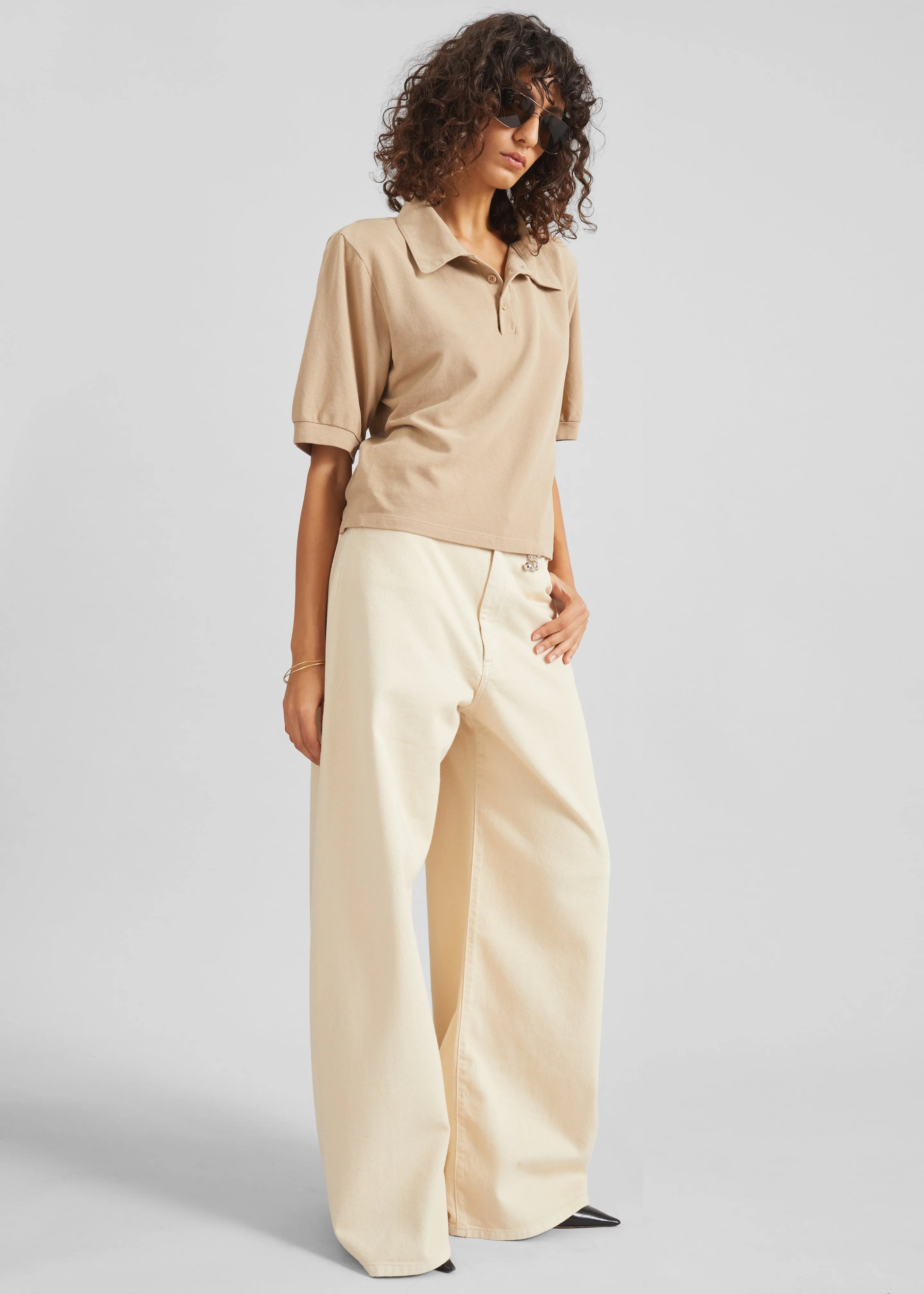 Sportmax Siamese Pants - Avorio sold by Frankie Shop product image thumbnail 4