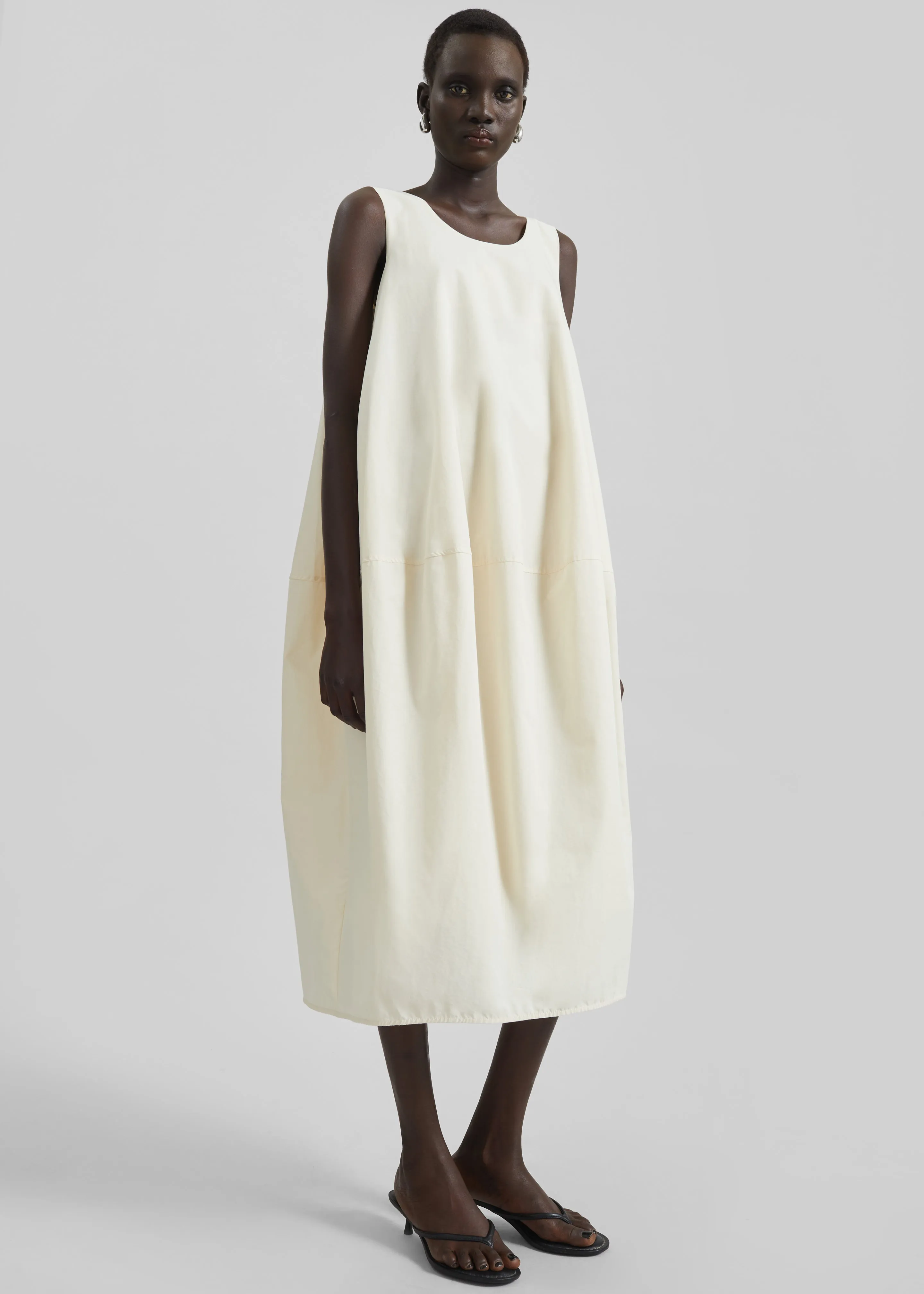 Delane Cocoon Dress - Cream sold by Frankie Shop product image thumbnail 4