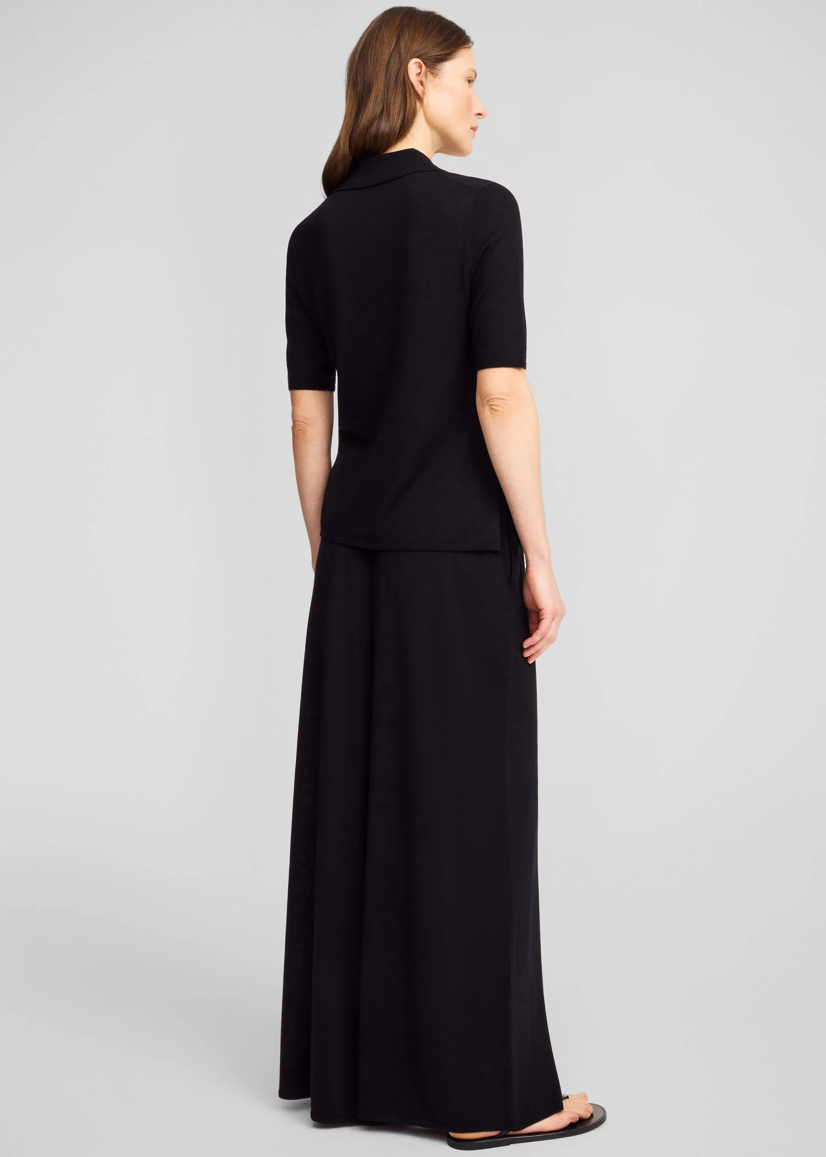 By Malene Birger Dotta Knit Top - Black sold by Frankie Shop product image thumbnail 4