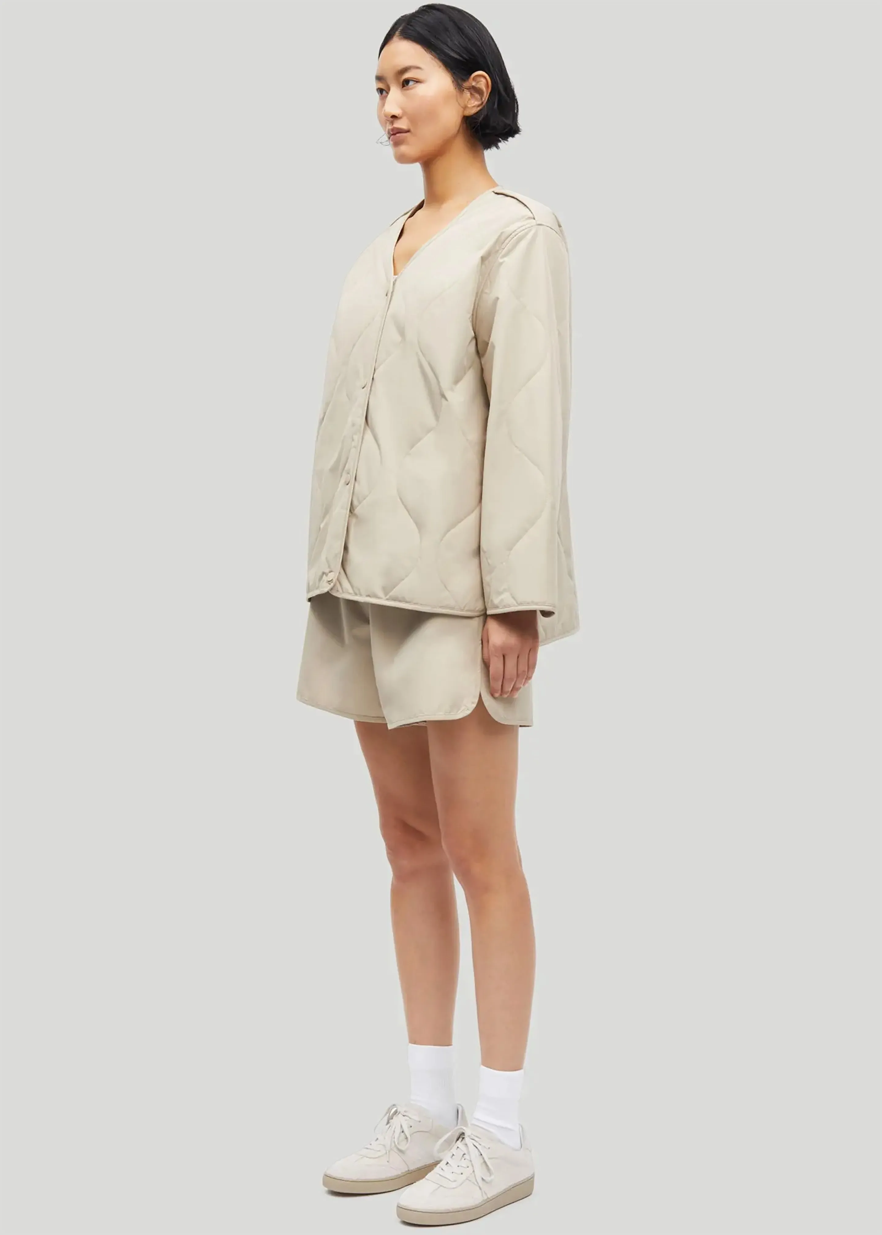 Samsøe Samsøe Sayuna Jacket - White Pepper sold by Frankie Shop product image thumbnail 2