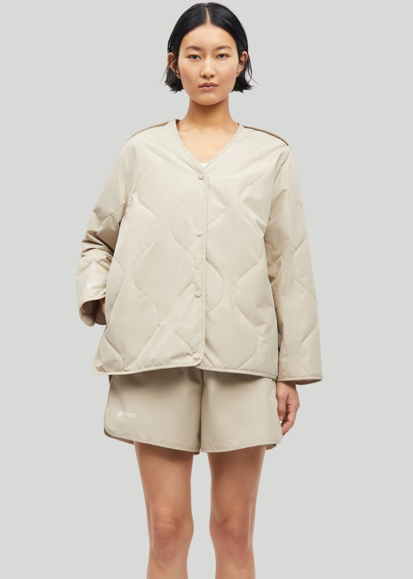 Samsøe Samsøe Sayuna Jacket - White Pepper sold by Frankie Shop