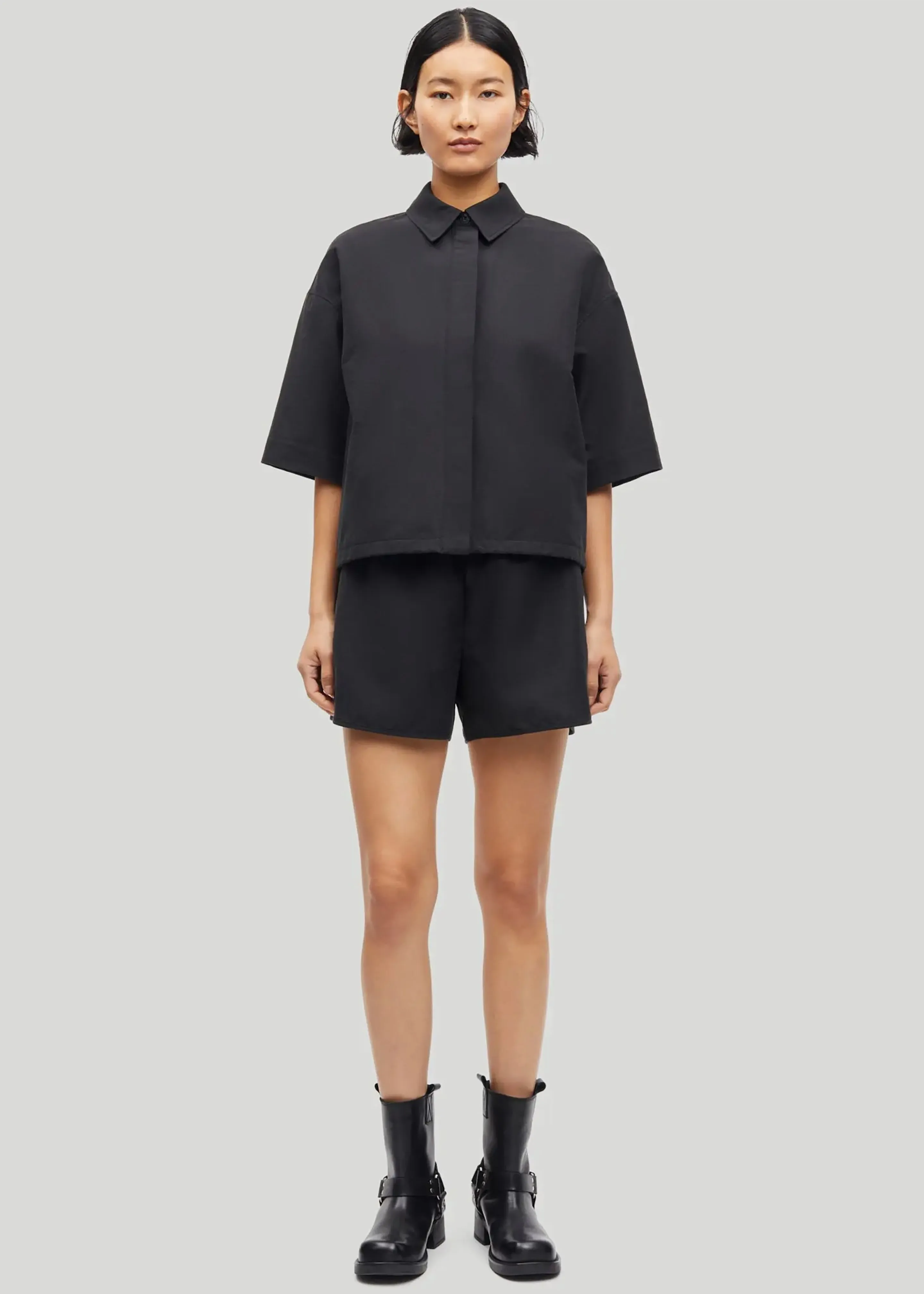 Samsøe Samsøe Salula Shirt - Black sold by Frankie Shop product image thumbnail 3