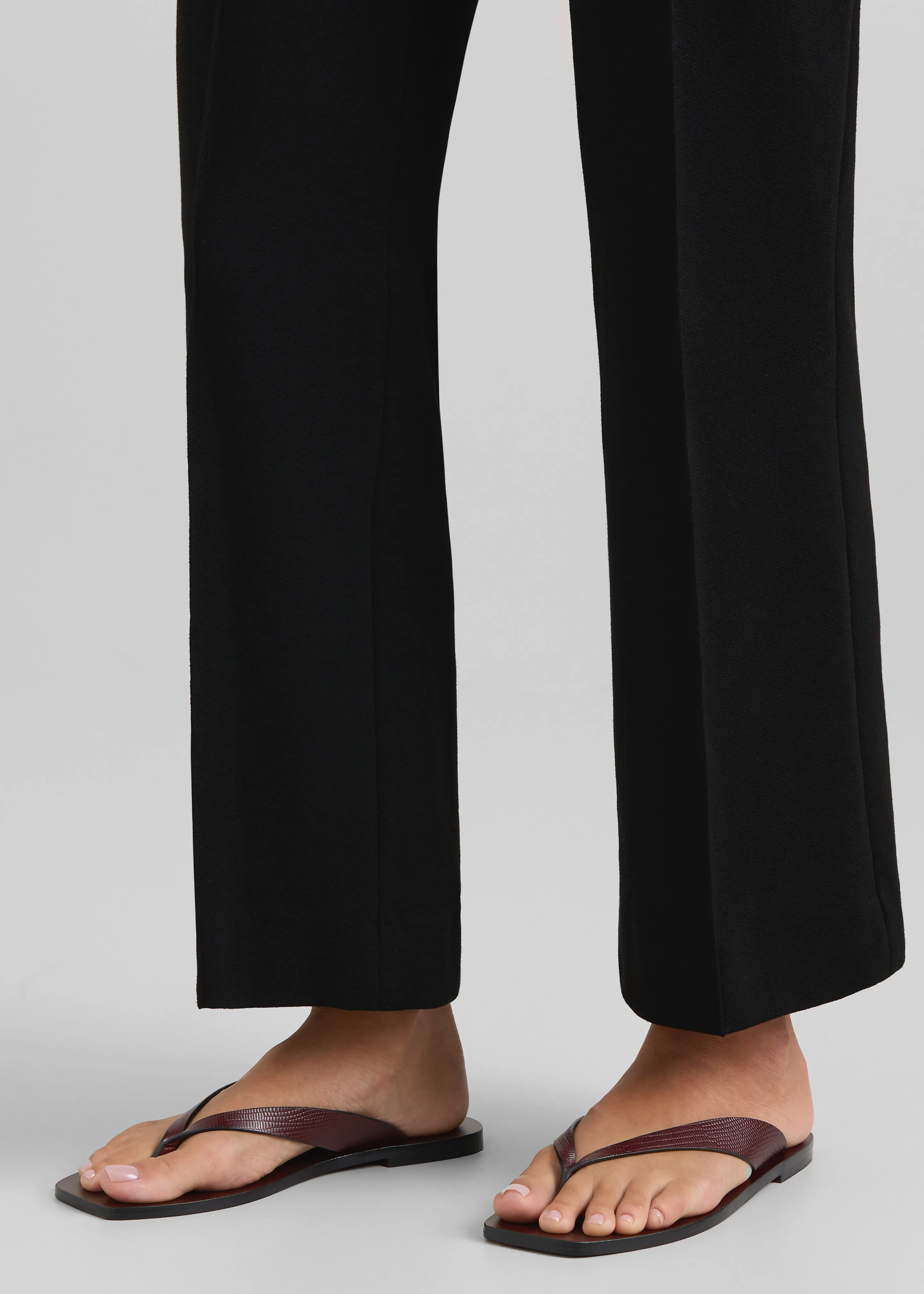 A.Emery The Kinto Sandals - Mulberry Embossed Lizard sold by Frankie Shop product image thumbnail 3