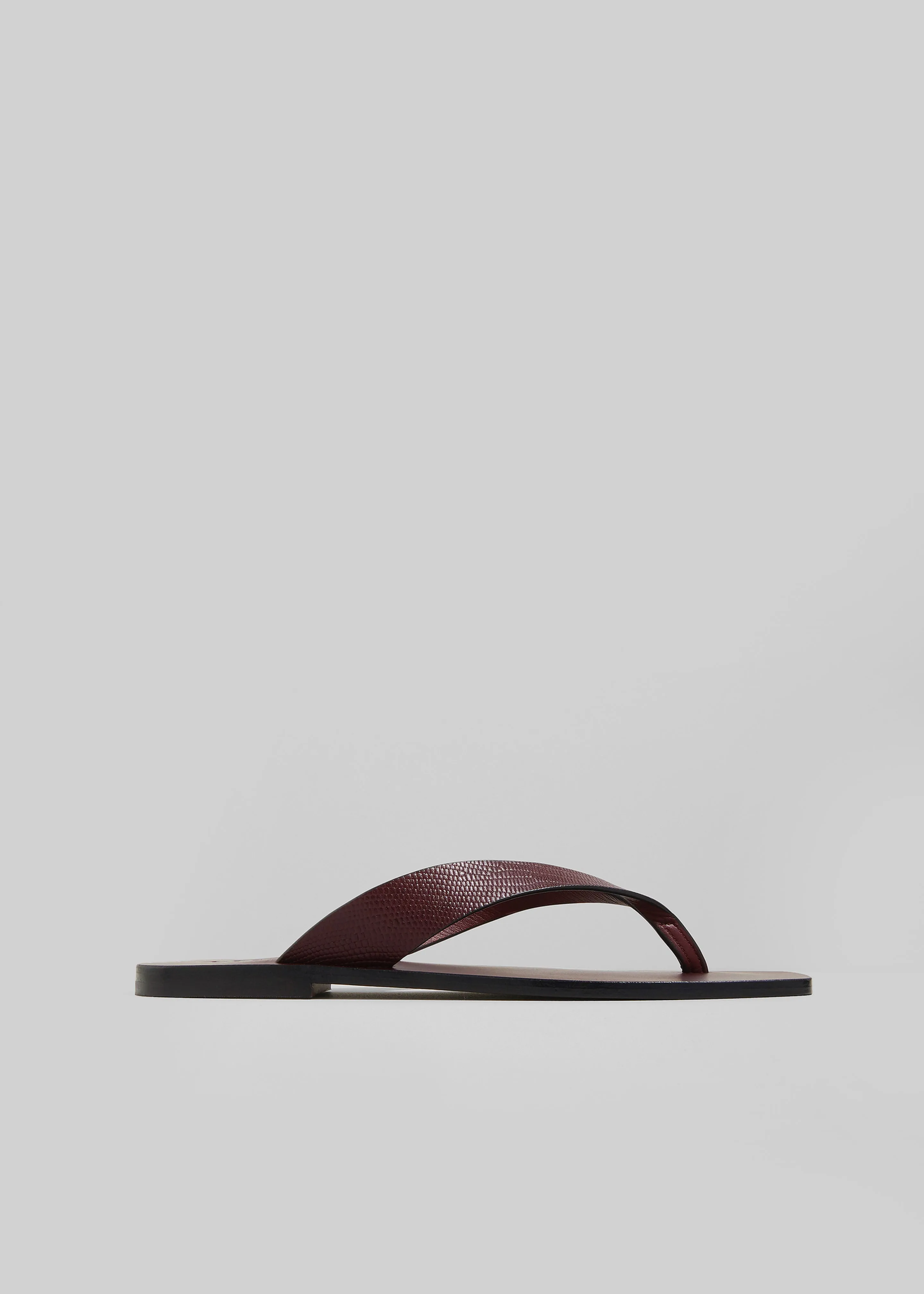 A.Emery The Kinto Sandals - Mulberry Embossed Lizard sold by Frankie Shop product image thumbnail 2