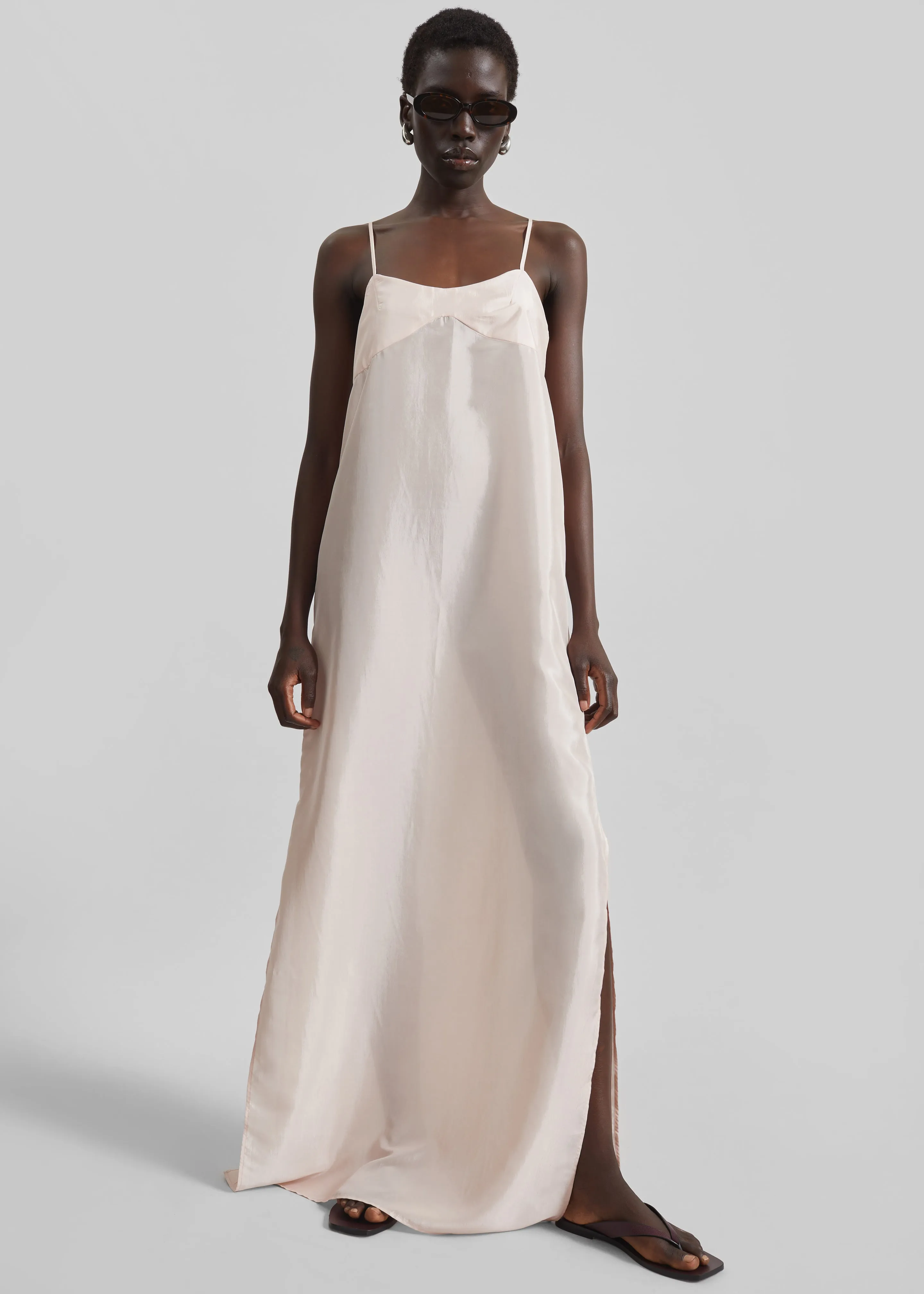 Dylana Sleeveless Maxi Dress - Faded Pink sold by Frankie Shop