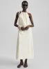 Sarnico Rope-Tie Halter Dress - Cream sold by Frankie Shop