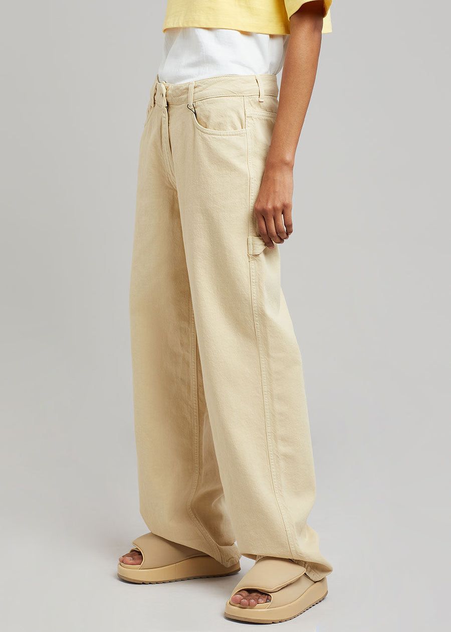 Saks Potts Salma Jeans - Beige sold by Frankie Shop