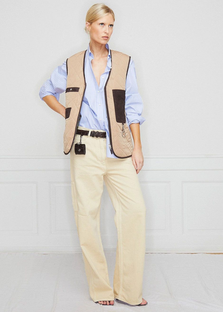 Saks Potts Salma Jeans - Beige sold by Frankie Shop product image thumbnail 4