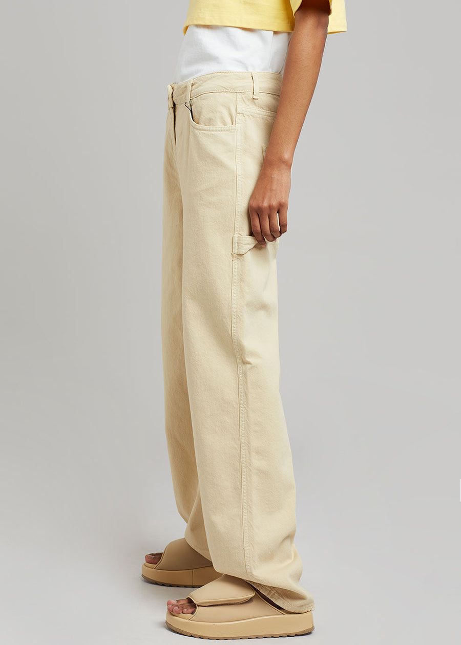 Saks Potts Salma Jeans - Beige sold by Frankie Shop product image thumbnail 3