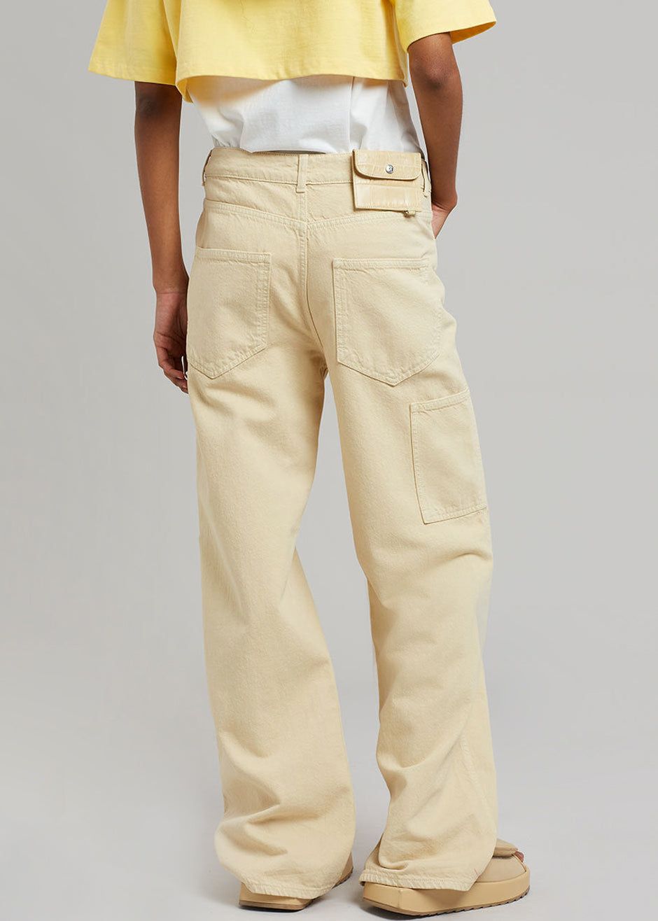 Saks Potts Salma Jeans - Beige sold by Frankie Shop product image thumbnail 2
