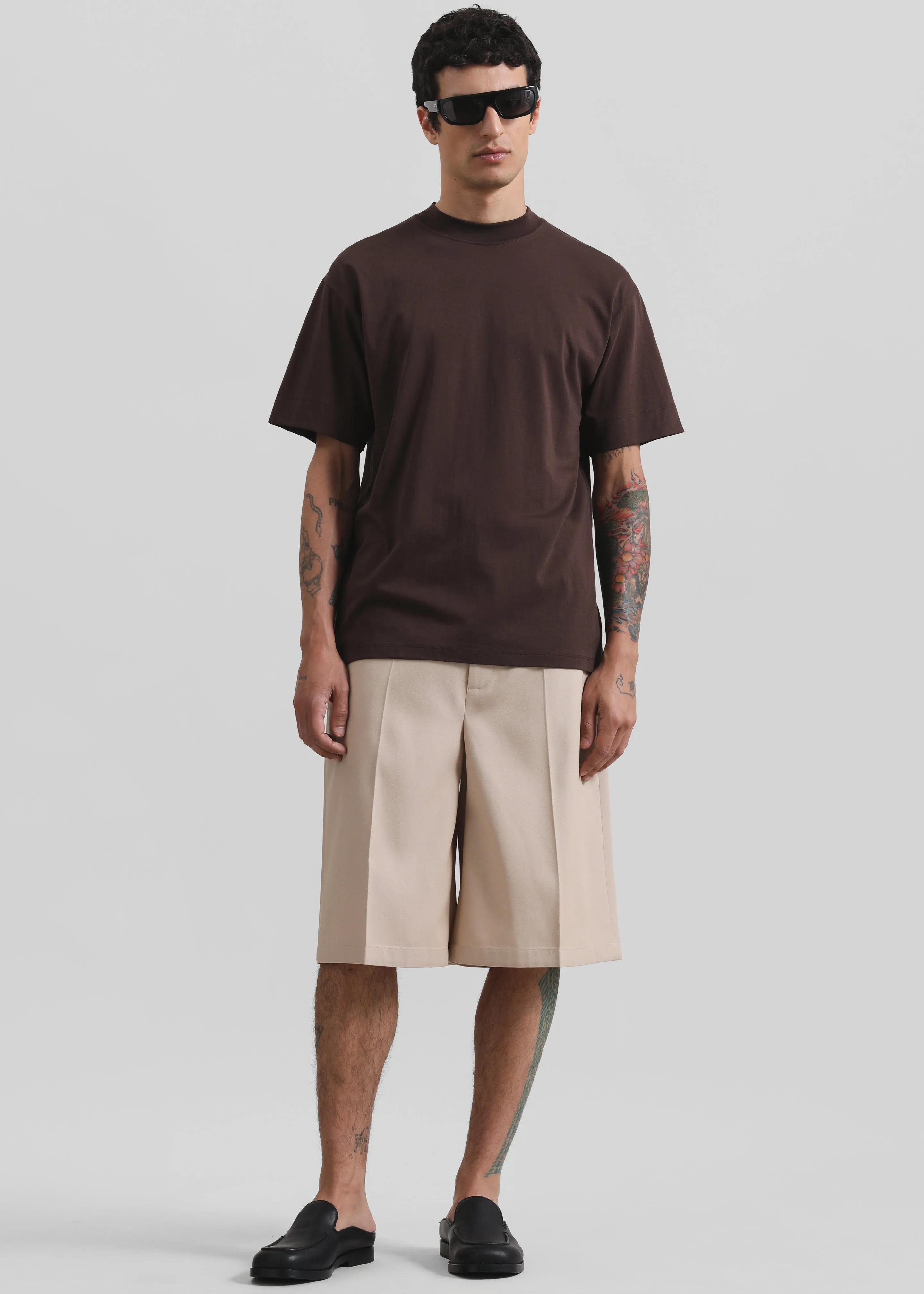 Truro Classic Soft T-Shirt - Brown sold by Frankie Shop product image thumbnail 5