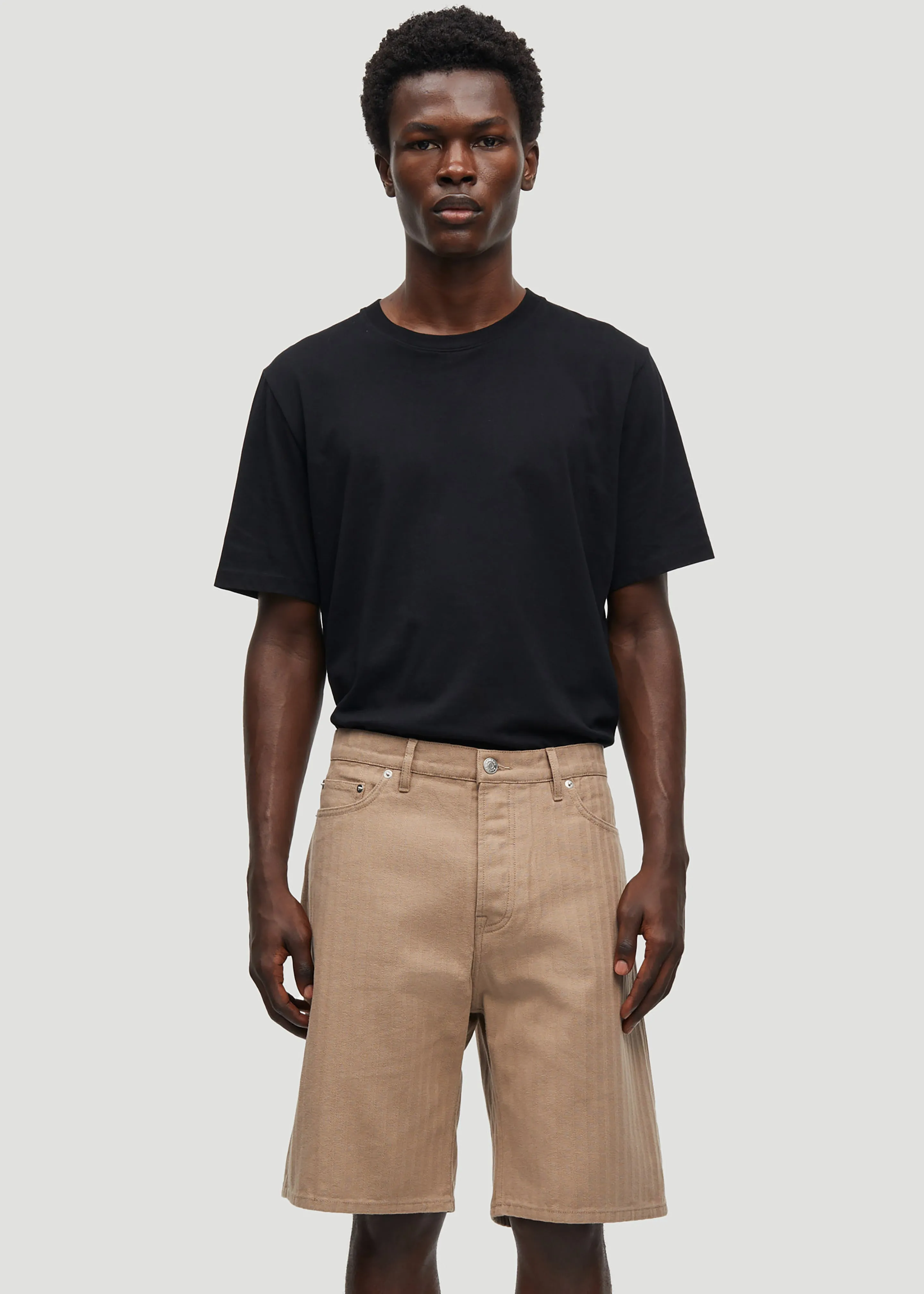 Samsøe Samsøe Saeddie Shorts - Greige sold by Frankie Shop