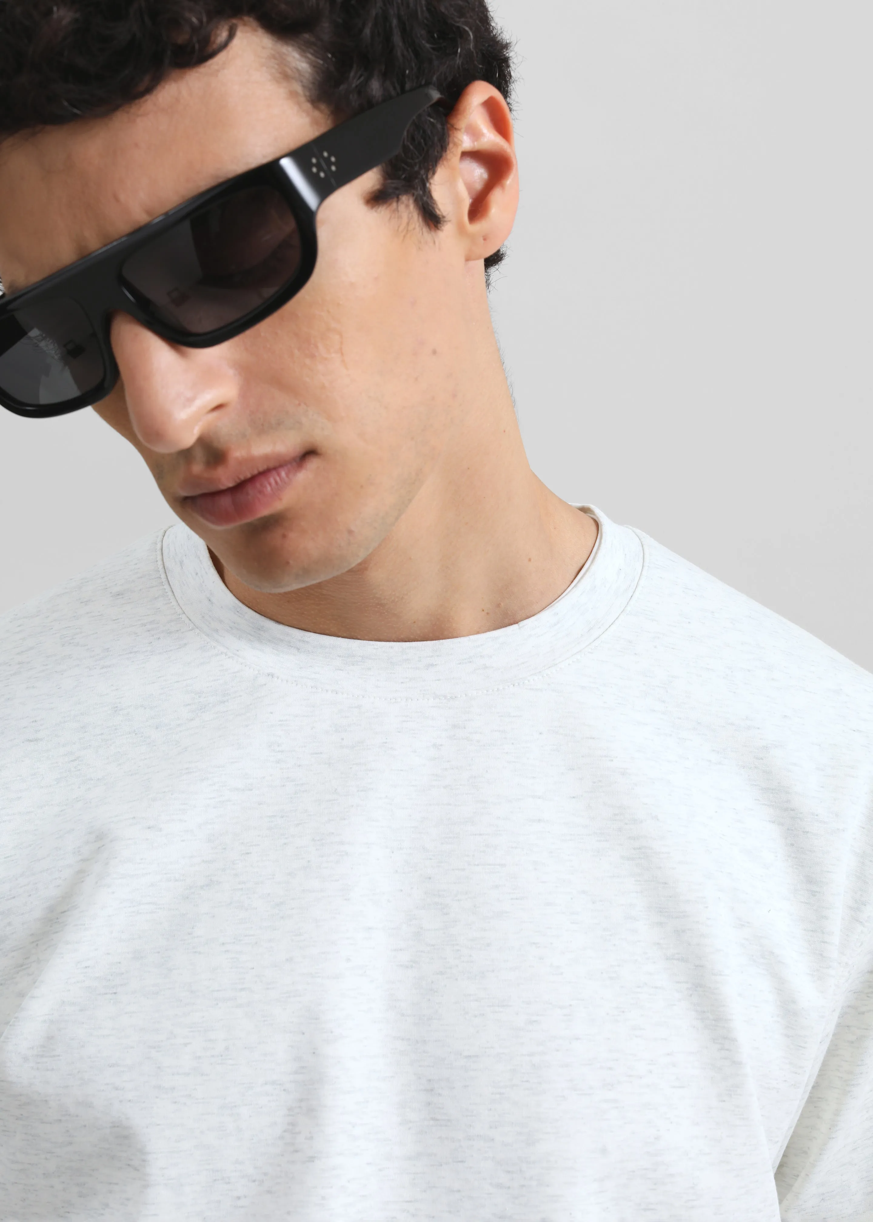 Colebee Soft Jersey T-Shirt - Grey Melange sold by Frankie Shop product image thumbnail 2