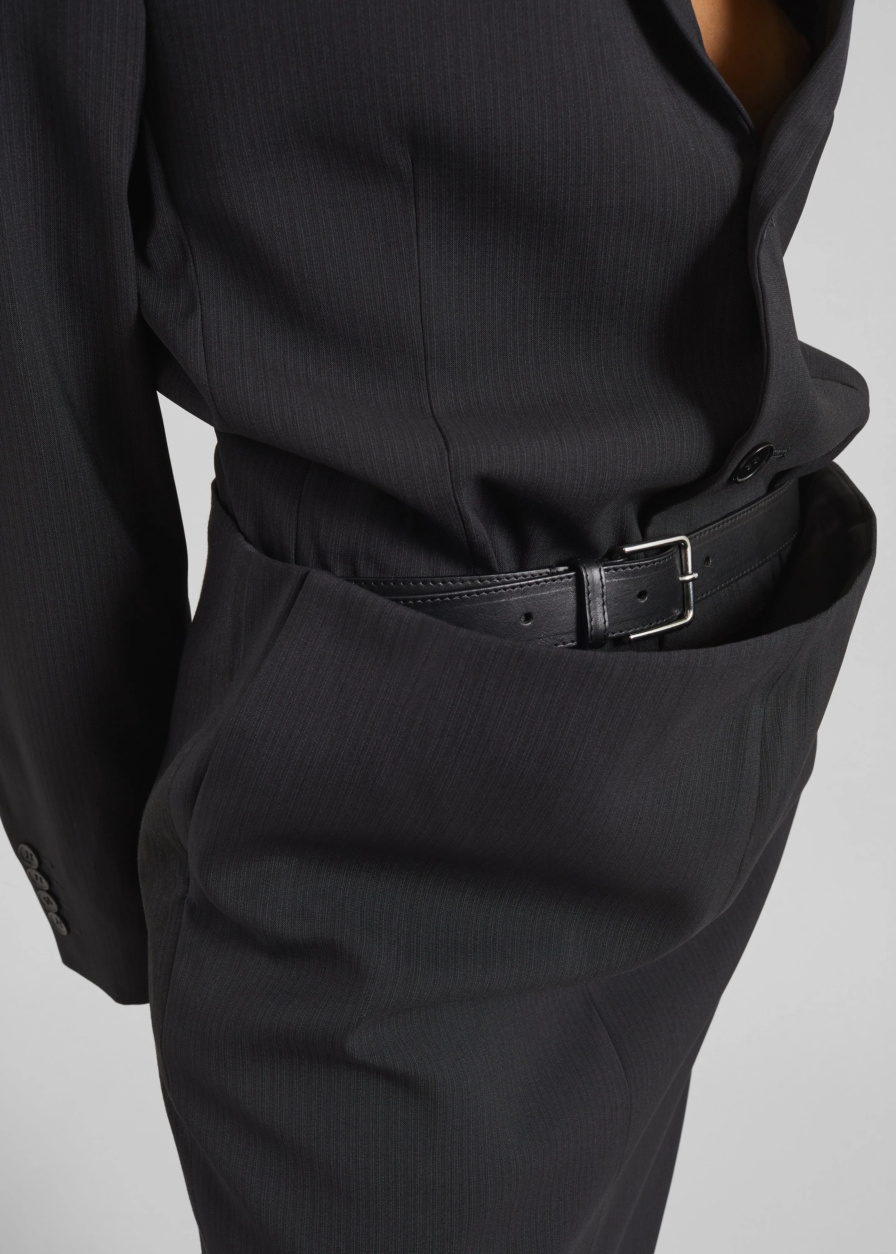 Bettter Paper Bag Skirt - Grey sold by Frankie Shop product image thumbnail 3