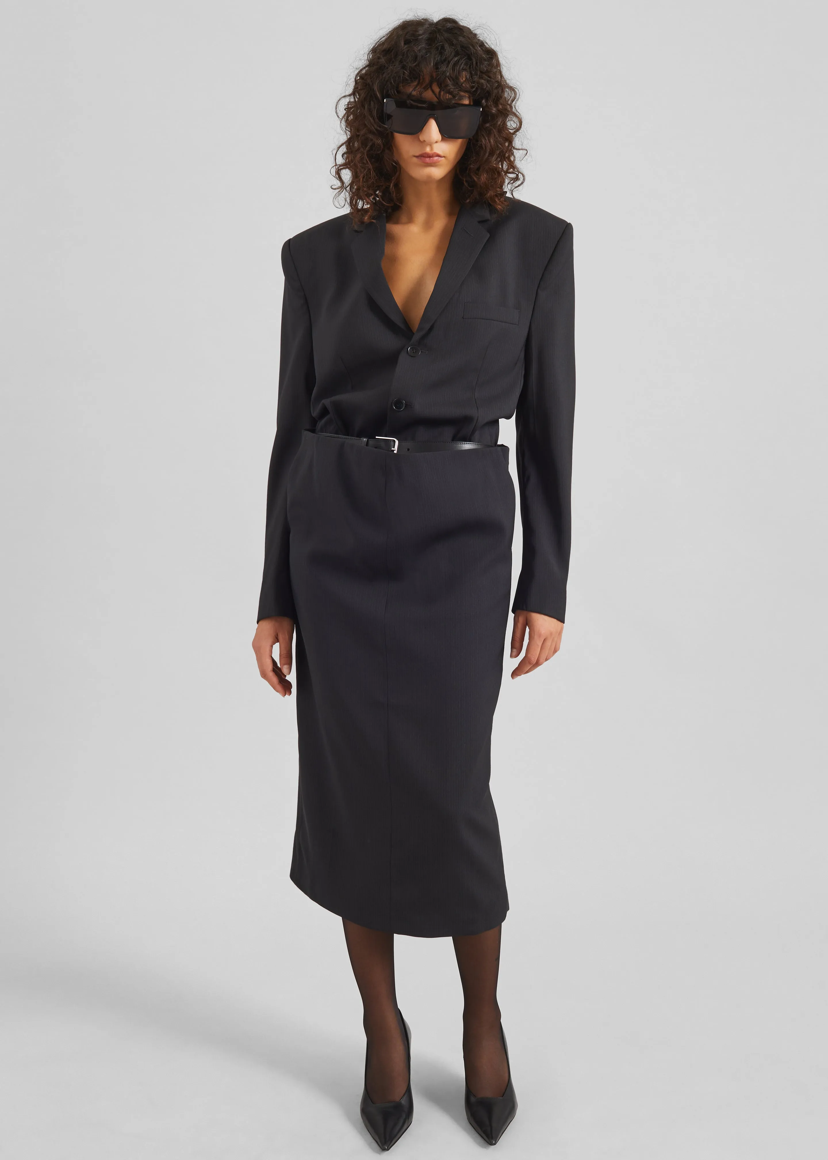 Bettter Paper Bag Skirt - Grey sold by Frankie Shop product image thumbnail 5