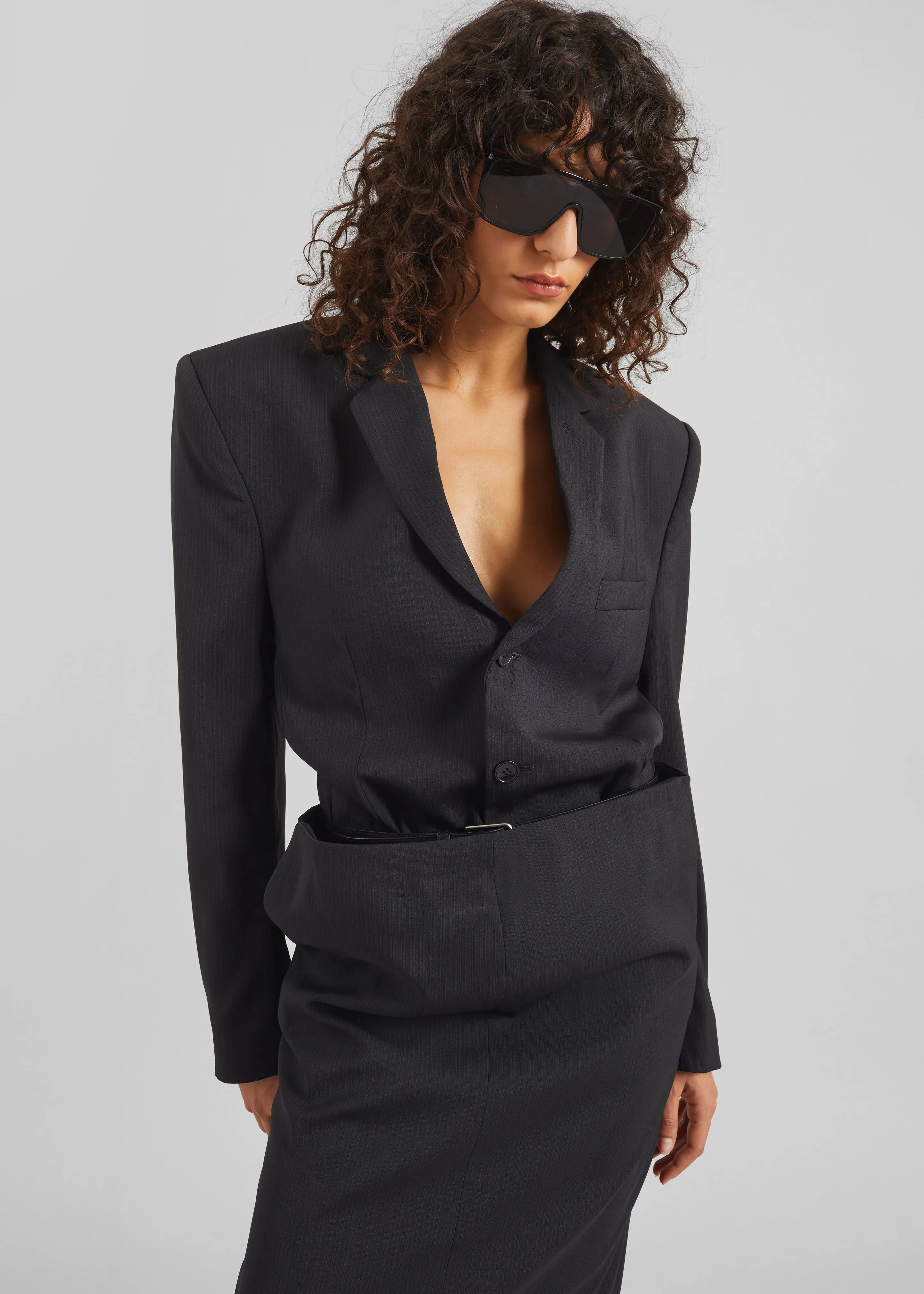 Bettter Paper Bag Skirt - Grey sold by Frankie Shop product image thumbnail 4